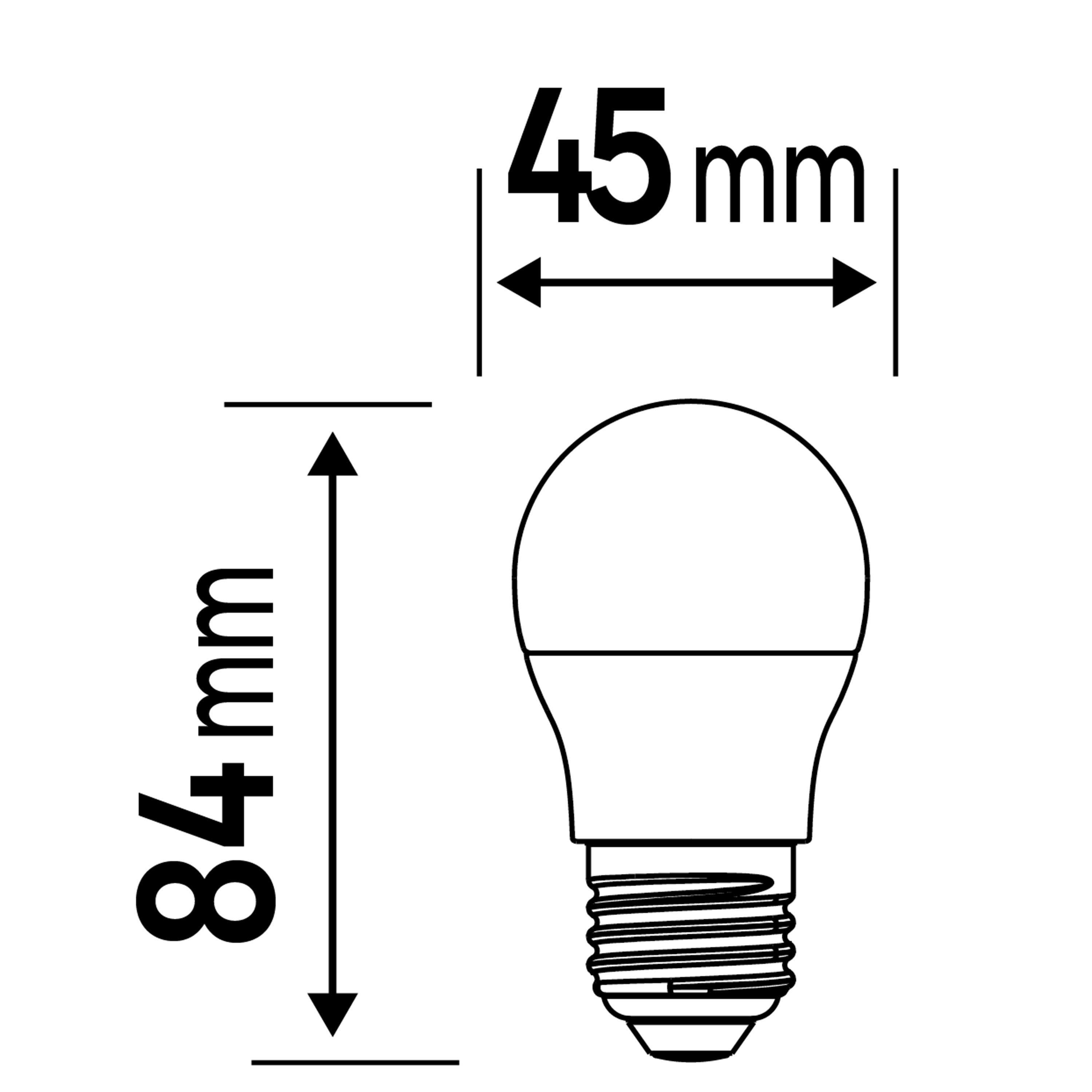Lâmpada LED P45 E27 806 lm 4000 k Lexman - 7