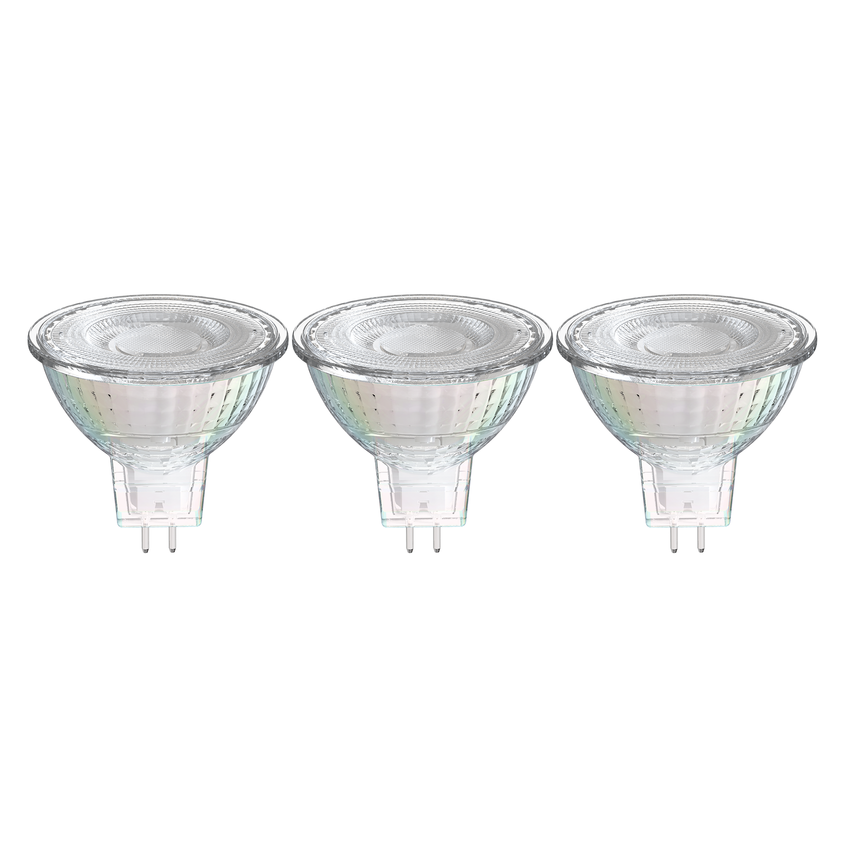 Pack 3 Lâmpada LED GU5.3 450 lm 2700 k vidro - 4