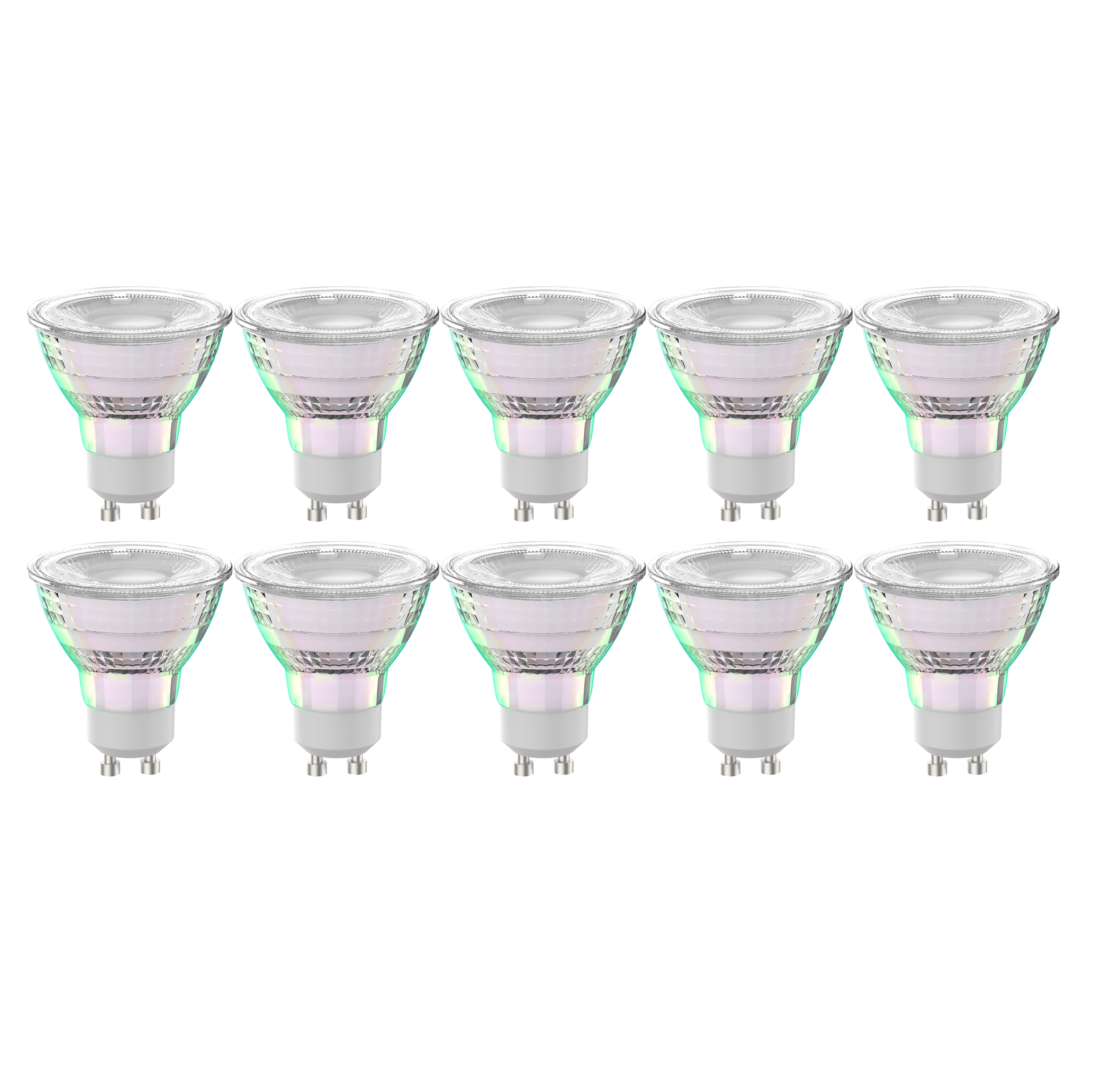 Żarówka LED GU10 10 szt. 3,9 W 450 lm Neutralna biel Lexman - 4