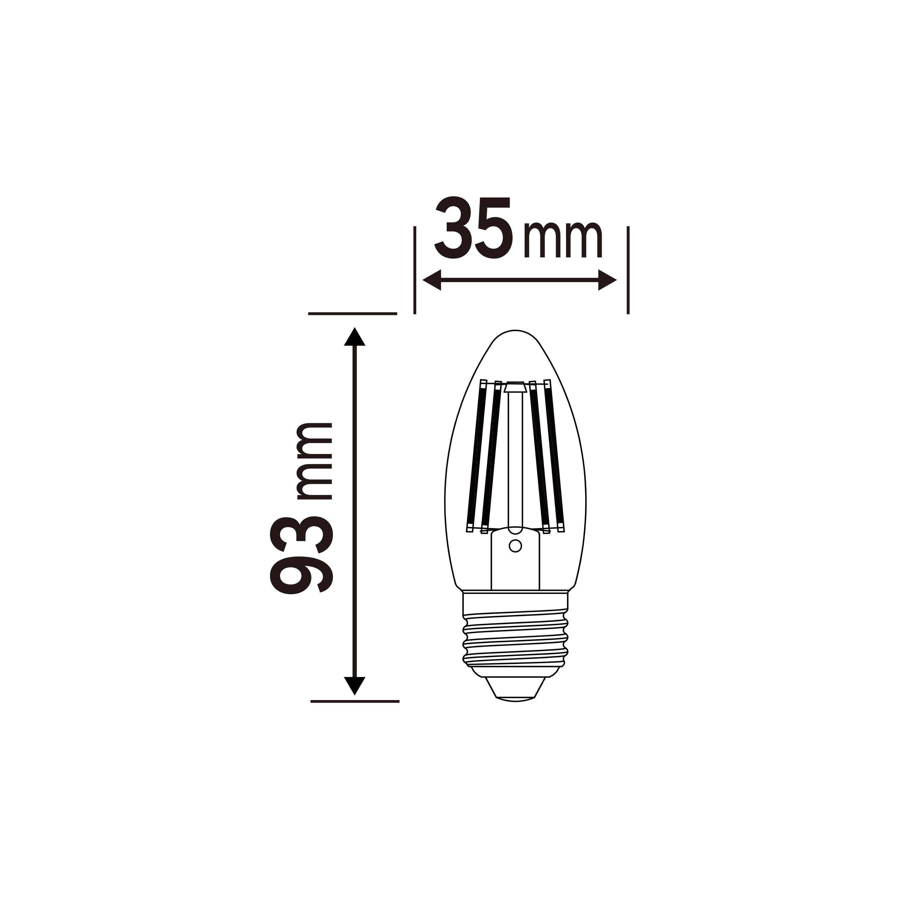 Żarówka LED E27 3.4 W 470 lm Neutralna biel Lexman - 2