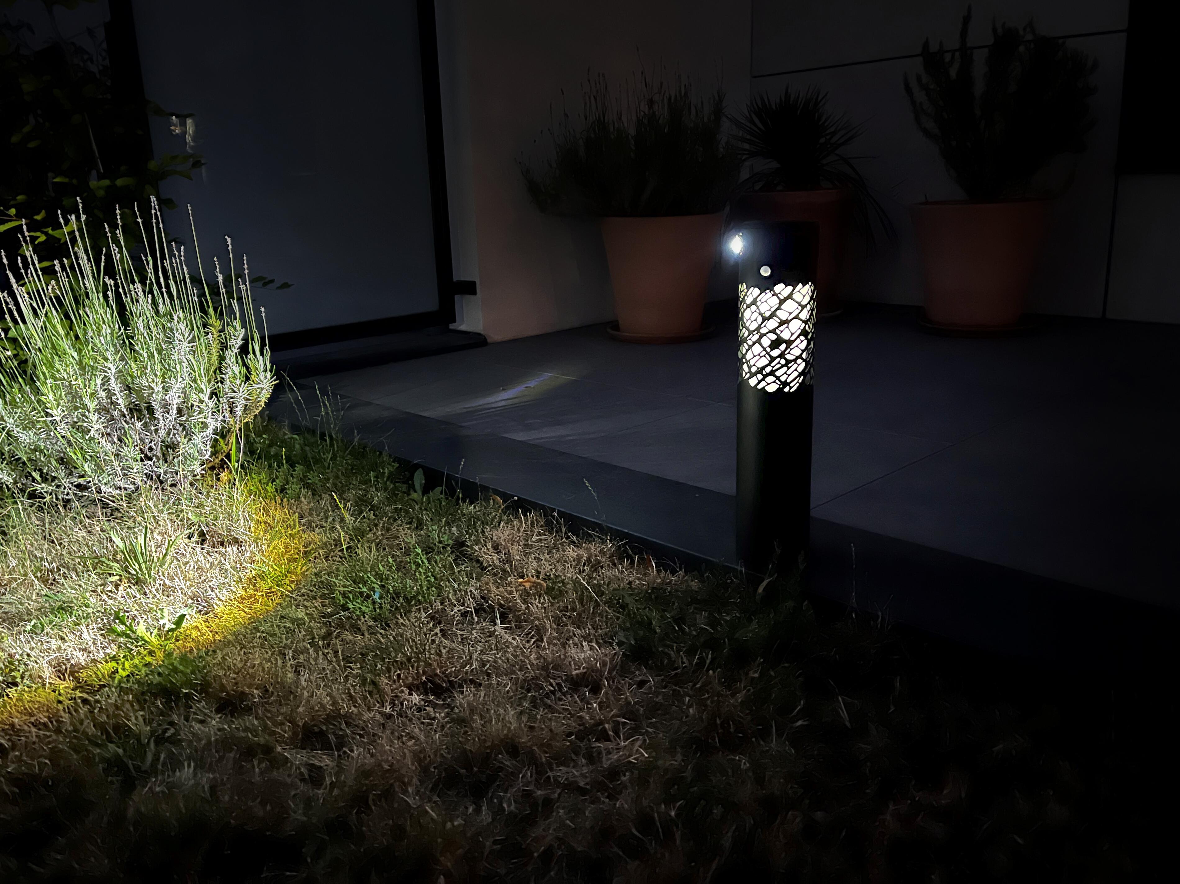 Balise solaire avec détecteur Intensité variable Allegra 250 Lumen WATT & HOME - 2