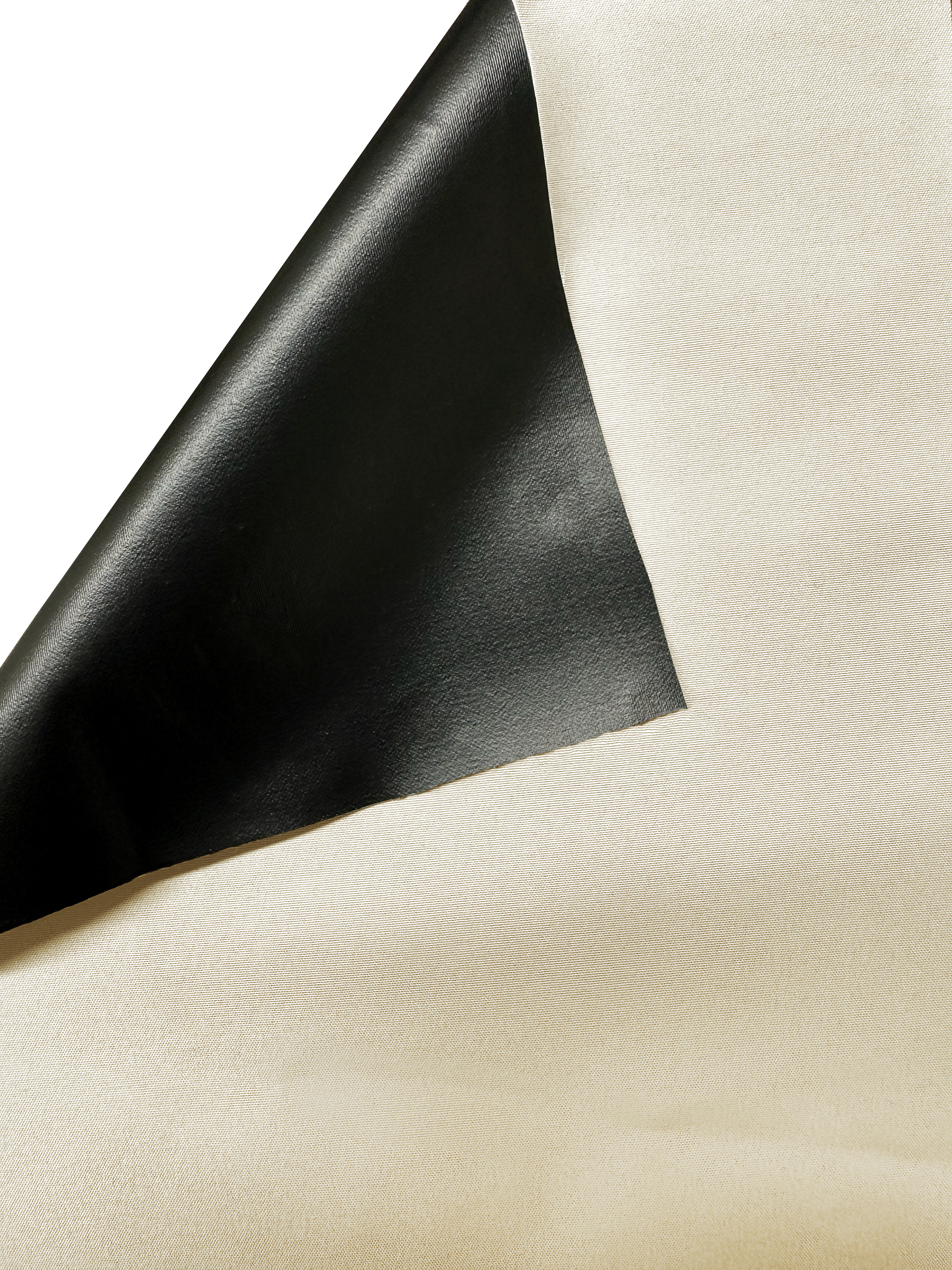 Cortina cinta frunce, trabillas Opaca Blackout Luce Cool   liso beige 210x280cm - 9