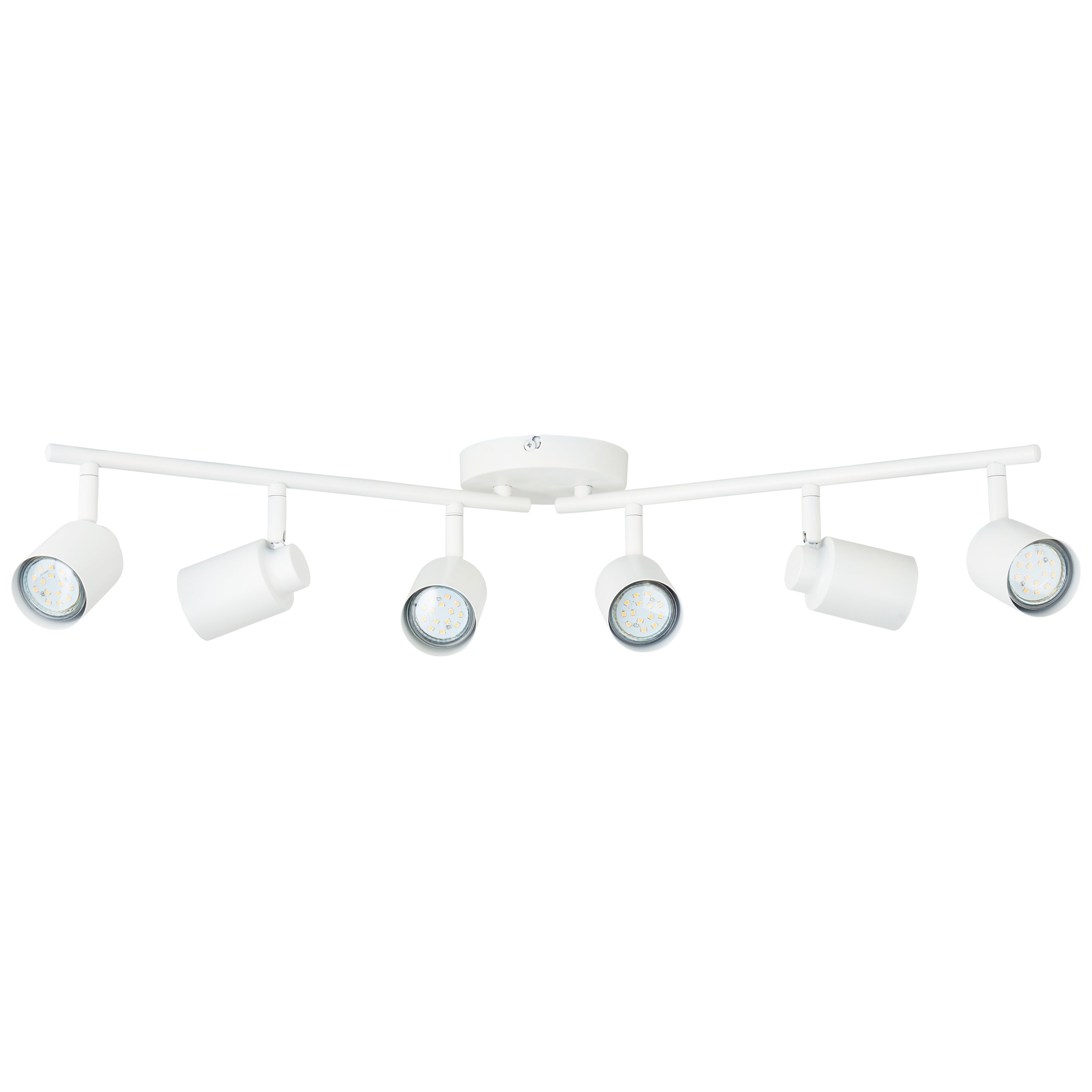 Foco decorativo INSPIRE TEKLA 6 LÂMPADAS GU10X6 METAL BRANCO - 14