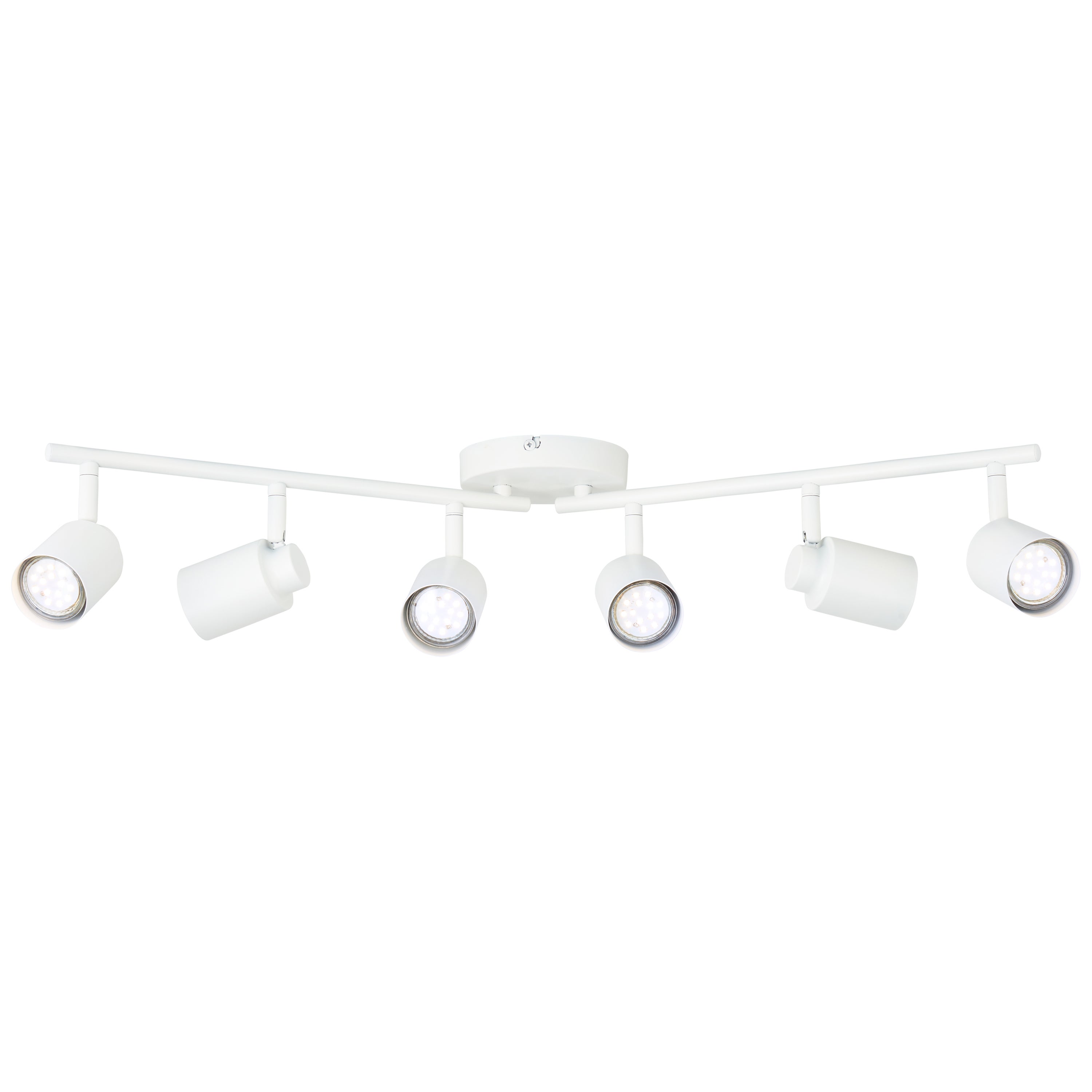 Foco decorativo INSPIRE TEKLA 6 LÂMPADAS GU10X6 METAL BRANCO - 13