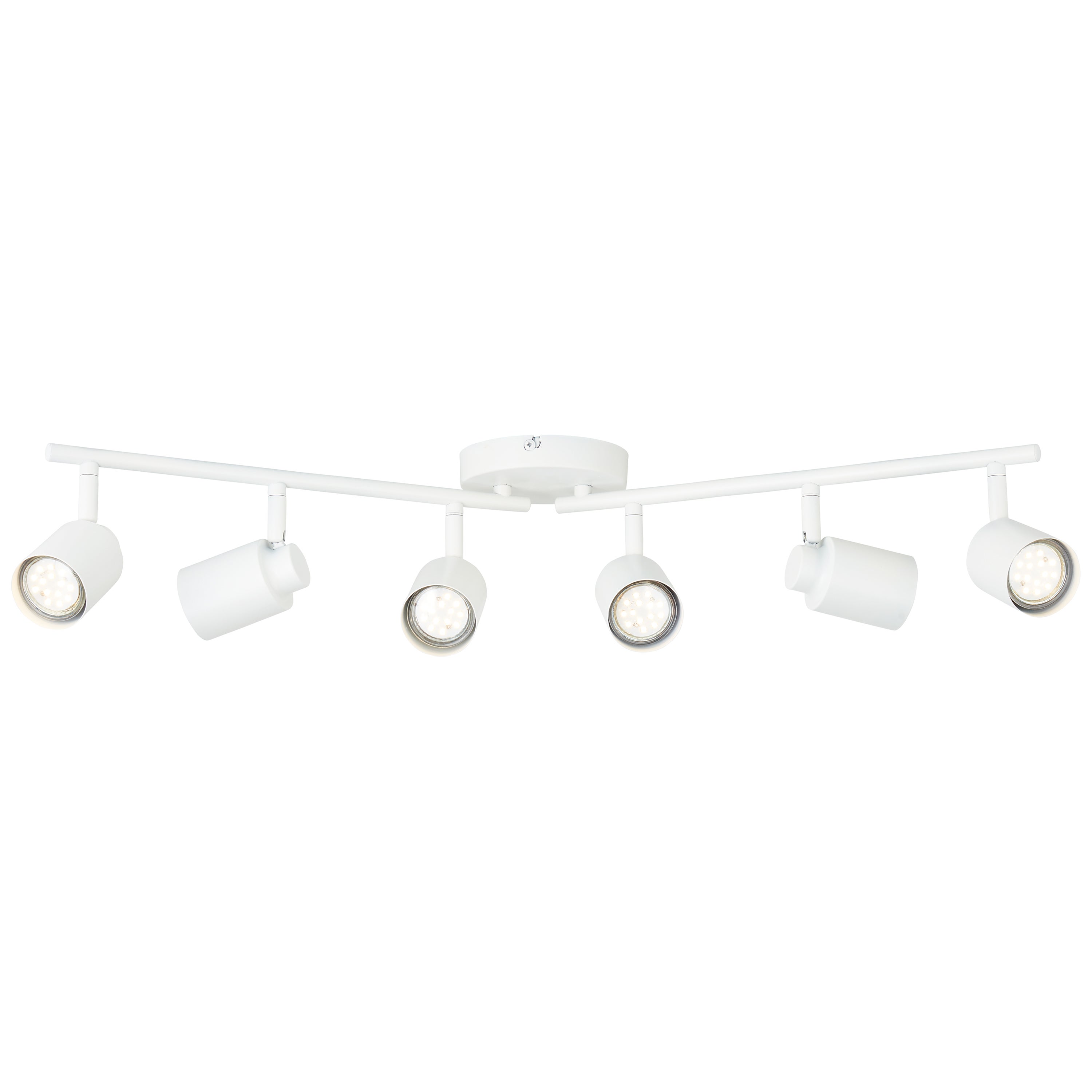 Foco decorativo INSPIRE TEKLA 6 LÂMPADAS GU10X6 METAL BRANCO - 12