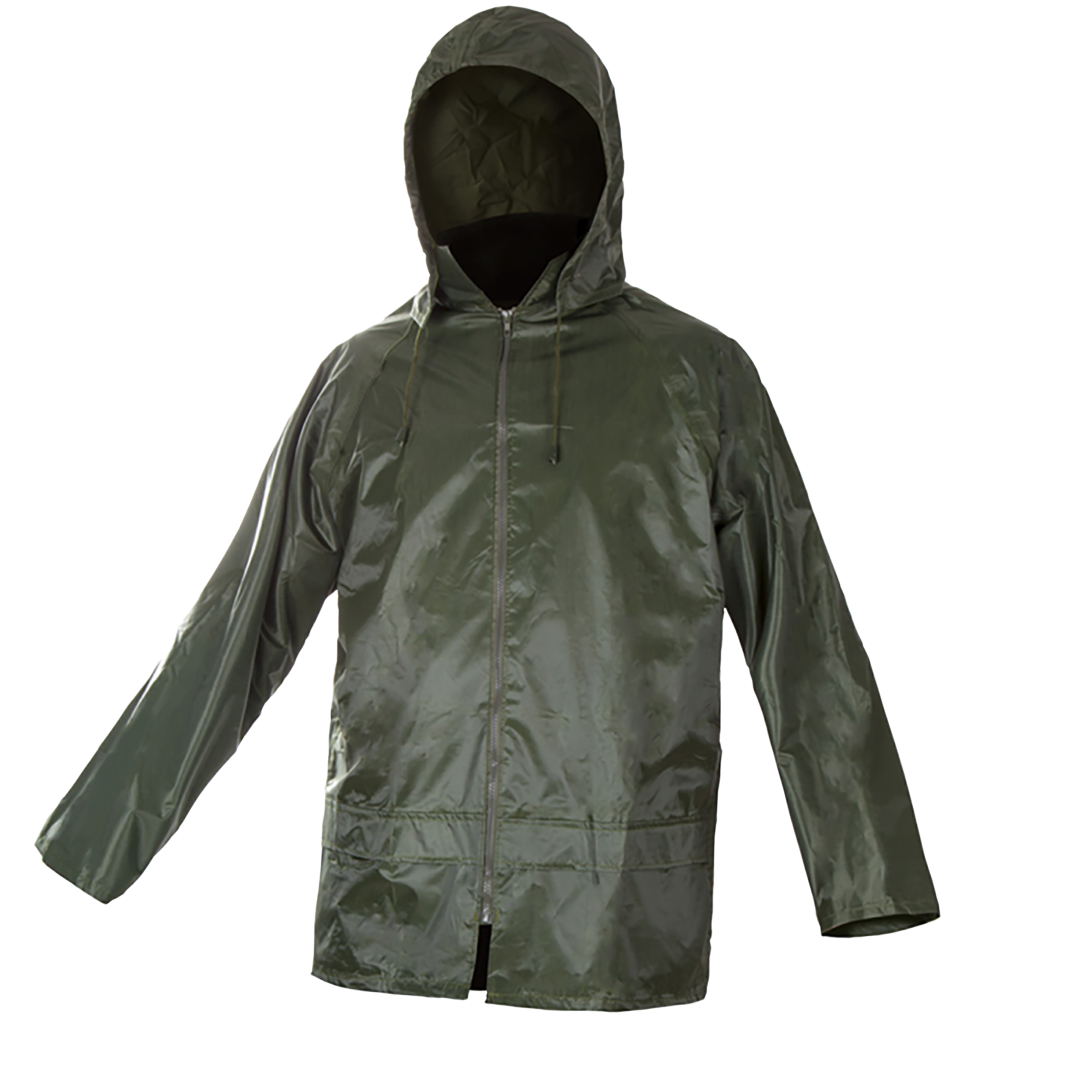 Kurtka przeciwdeszczowa zielona Nylon rozmiar XXL 58