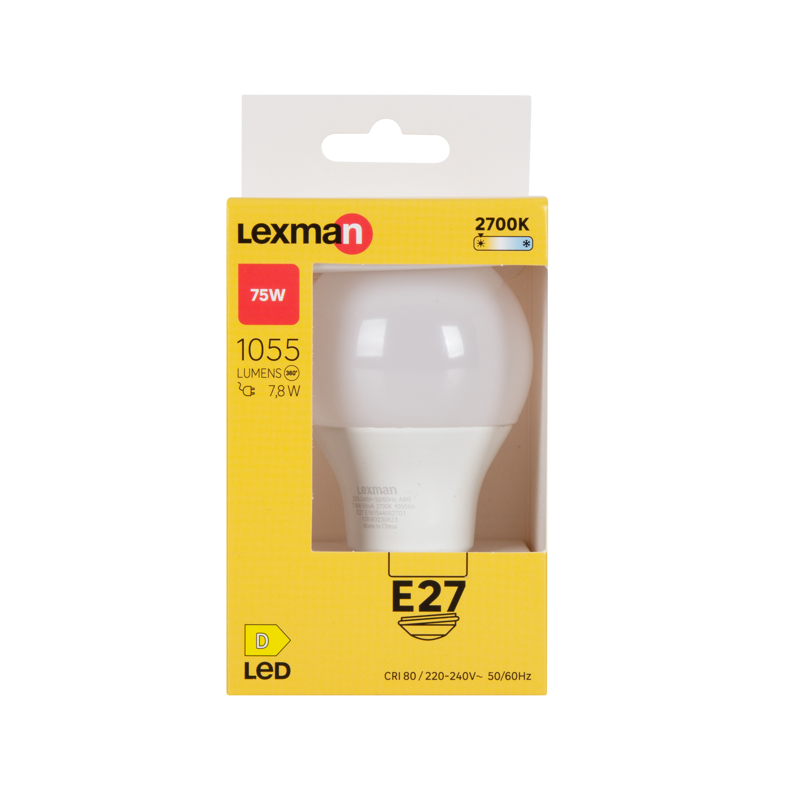 Lâmpada LED A60 E27 1055 lm 2700 k Lexman - 5