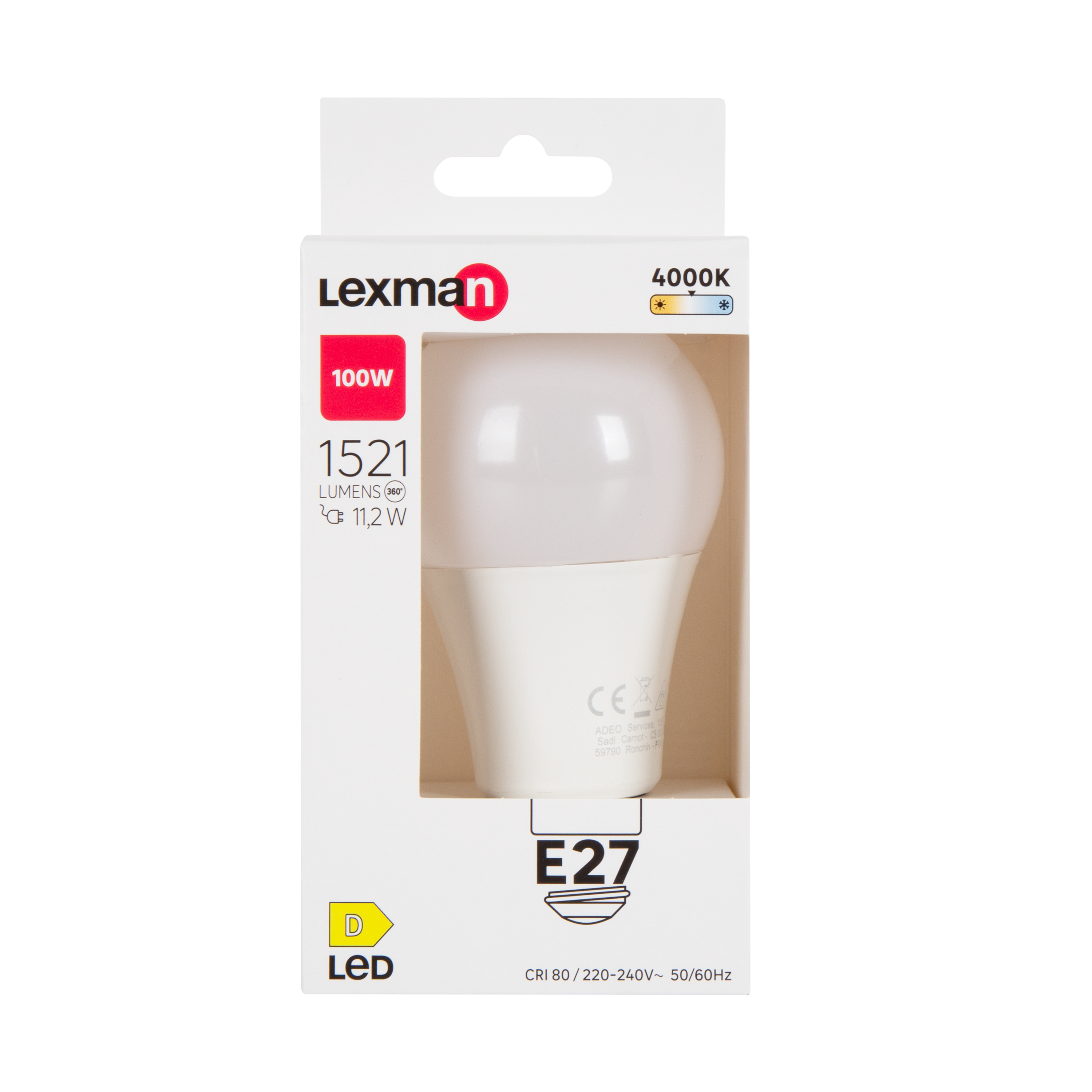 Żarówka LED E27 11,2 W 1521 lm Neutralna biel Lexman - 7