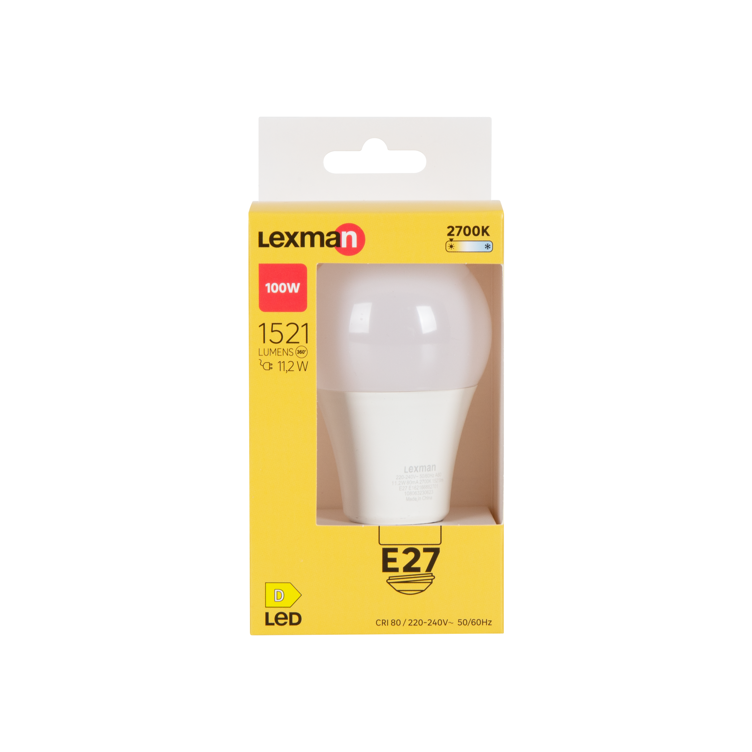 Lâmpada LED A60 E27 1521 lm 2700 k Lexman - 7