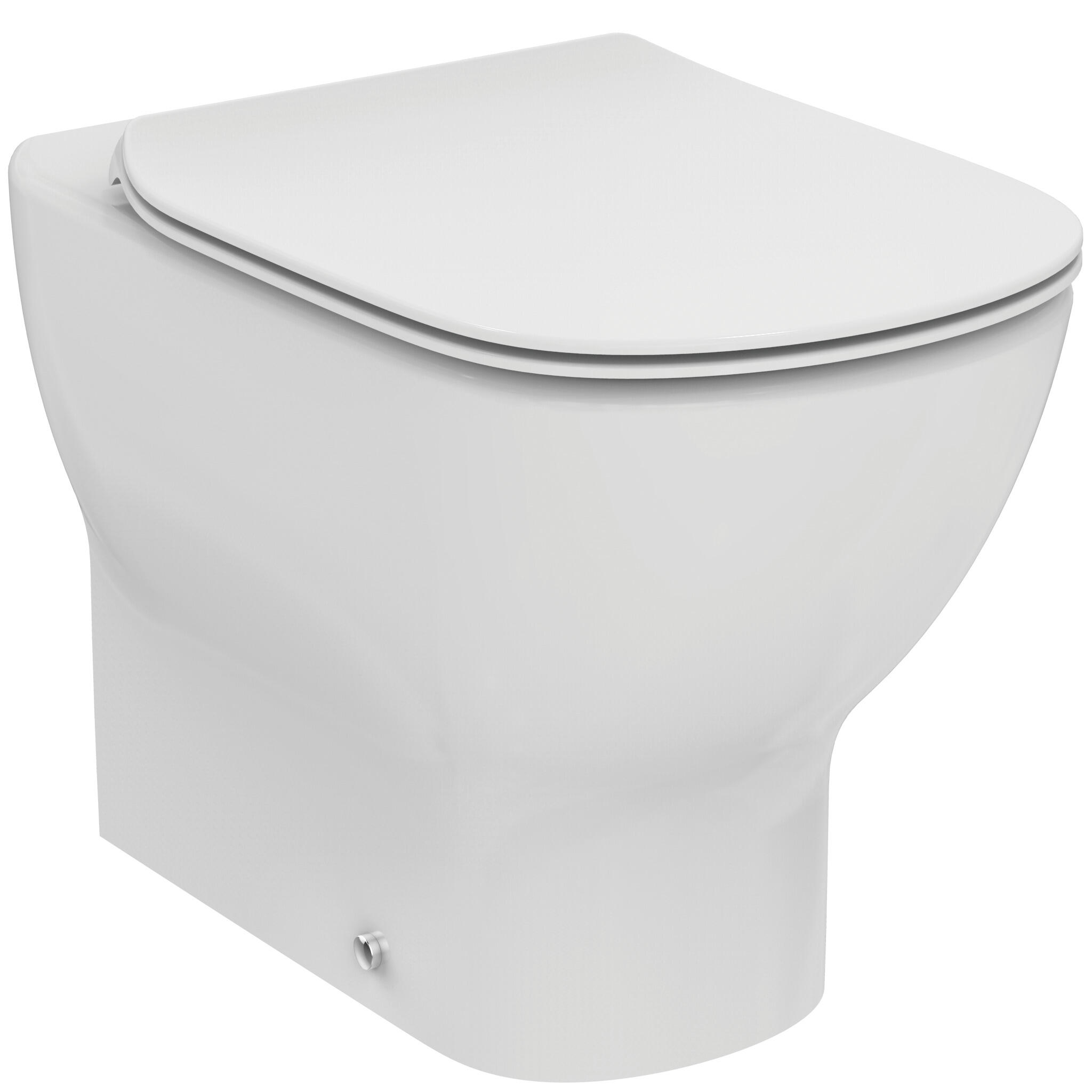 Taza wc tanque alto ideal standard idealmood con tapa amortiguada blanco