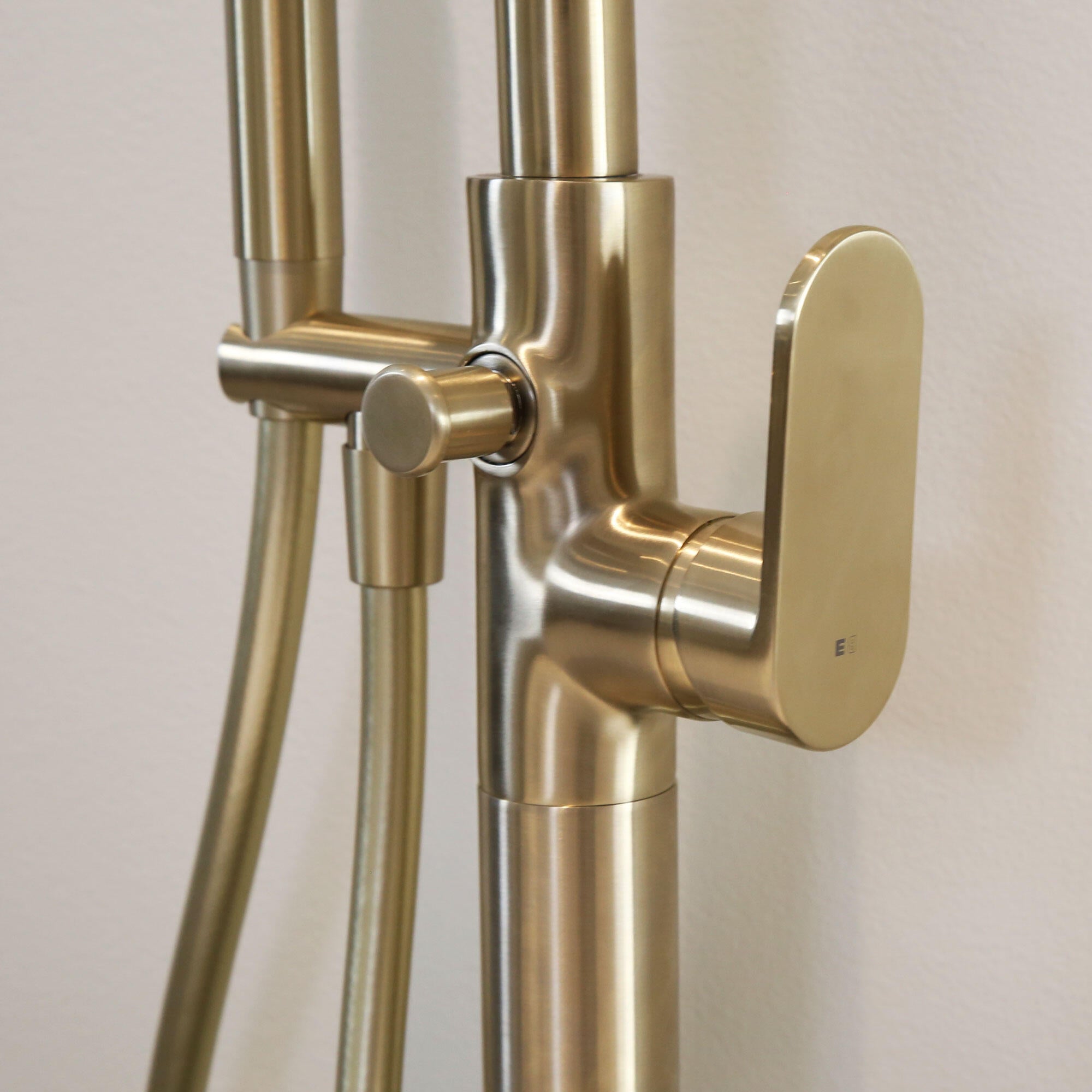 Mitigeur mécanique de baignoire ESSEBAGNO Charme Or brossé - 2