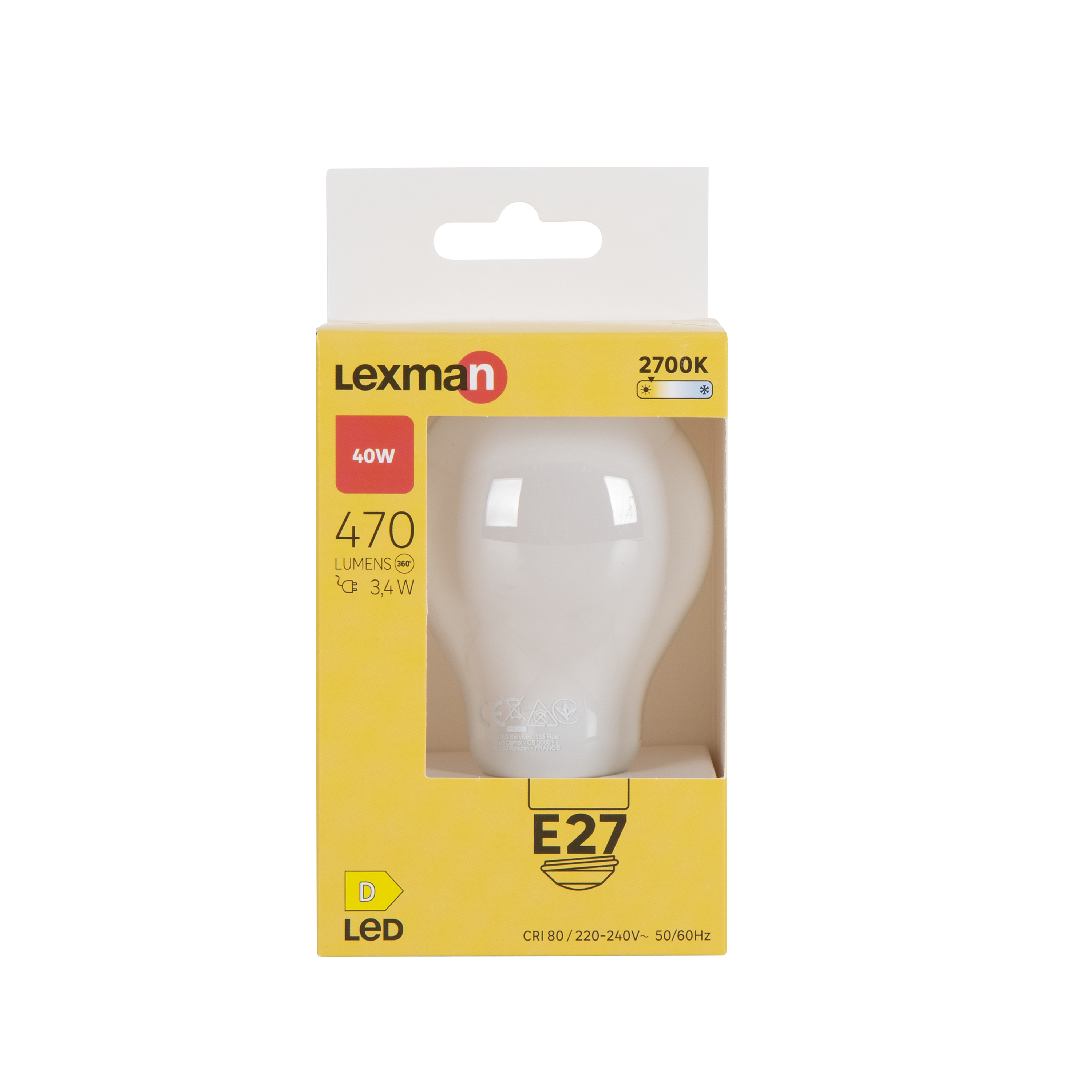 Lâmpada LED filamento A60 E27 470 lm 2700 k Milky - 8