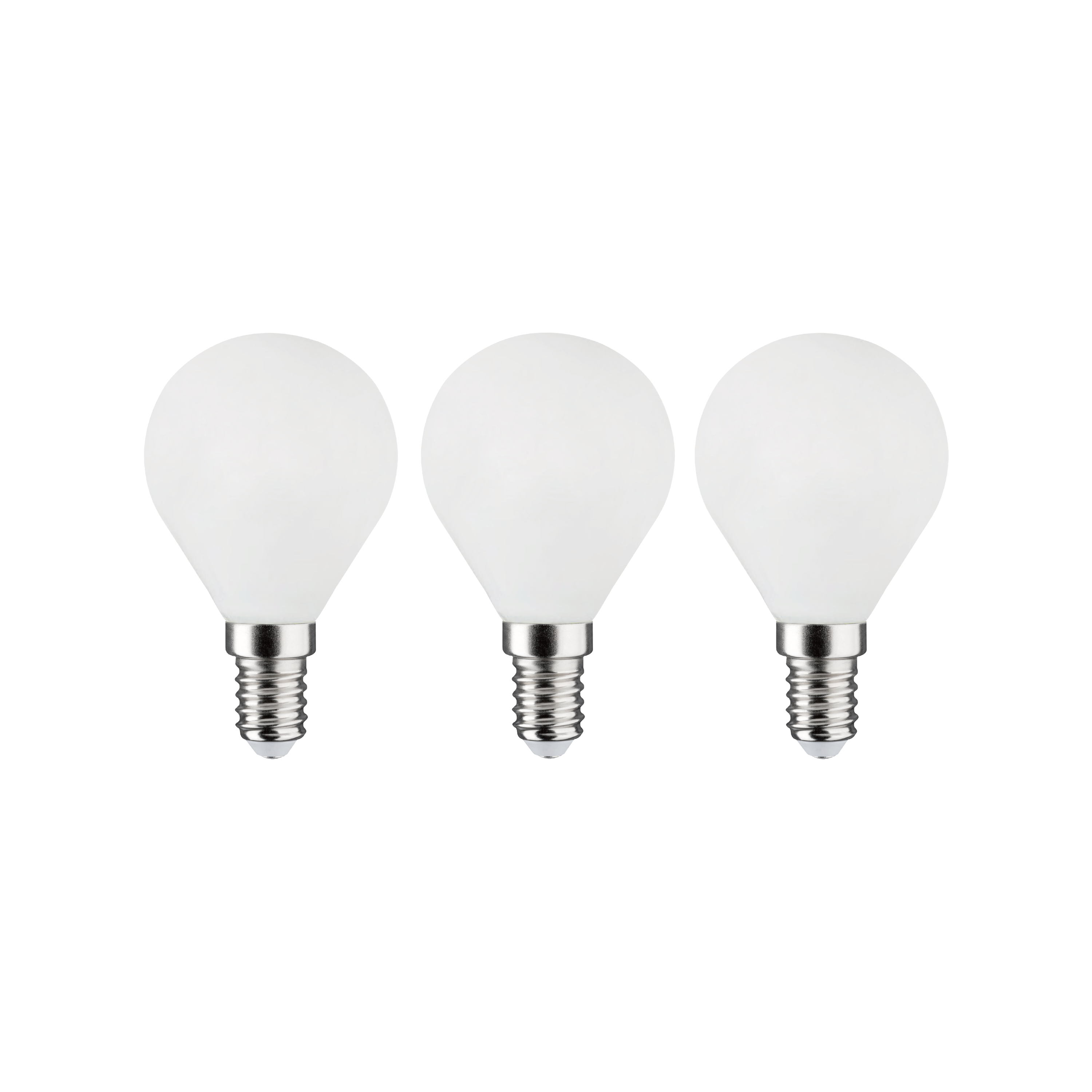 Pack de 3 bombillas led e14 806 lm blanco cálido