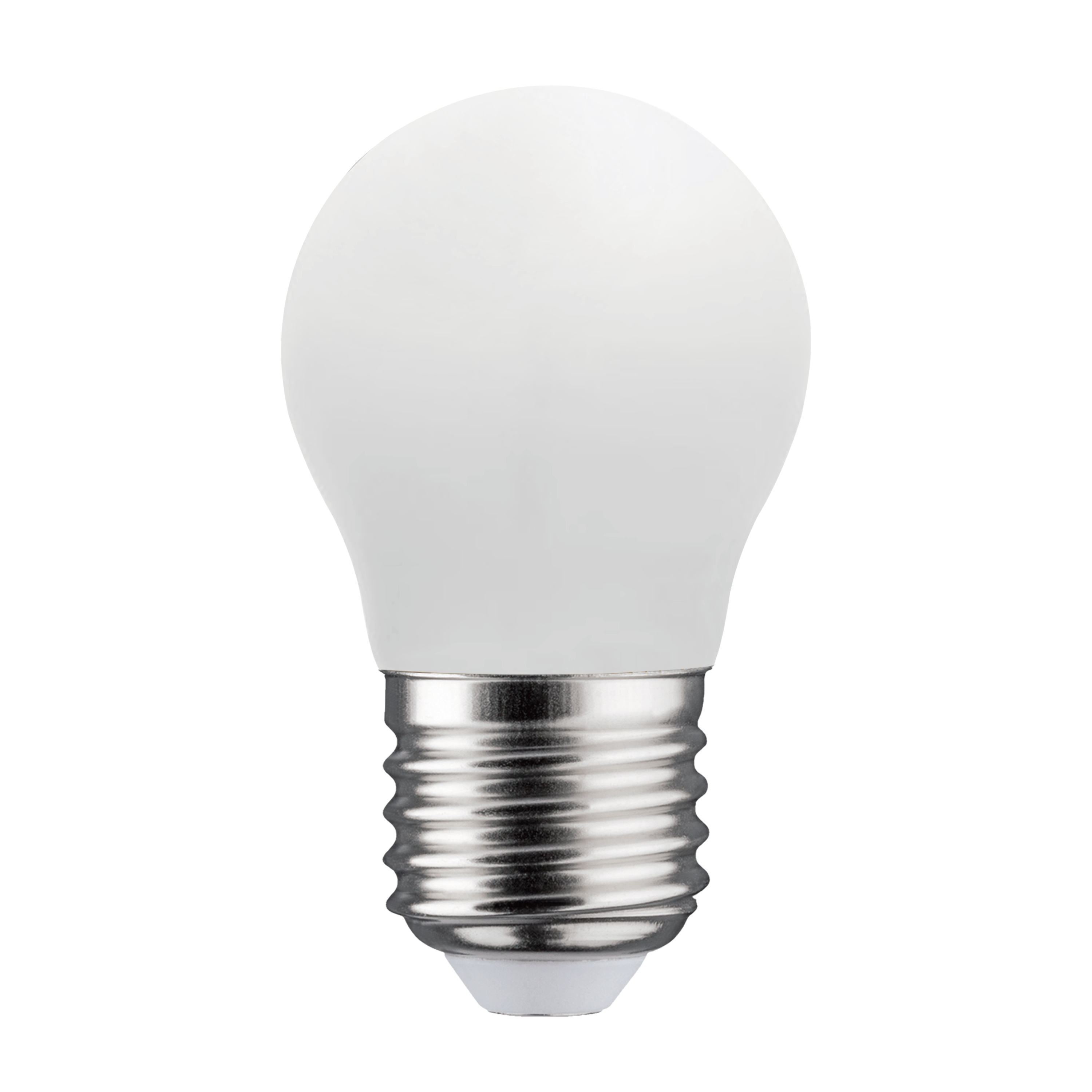 Bombilla led e27 esférica 806 lm blanco cálido mate lexman