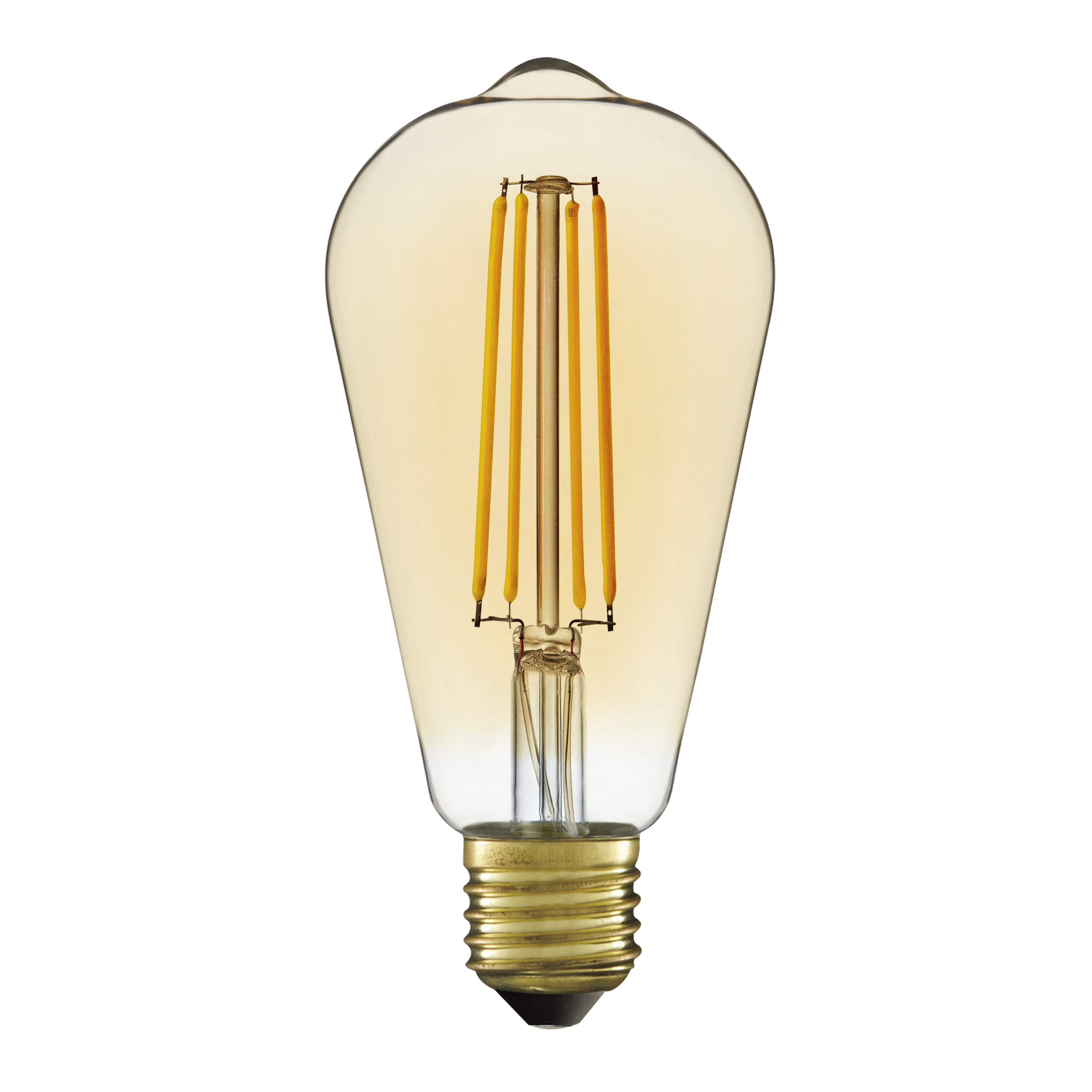 Lâmpada LED filamentos ST64 E27 806LM 2000K Lexman - 3