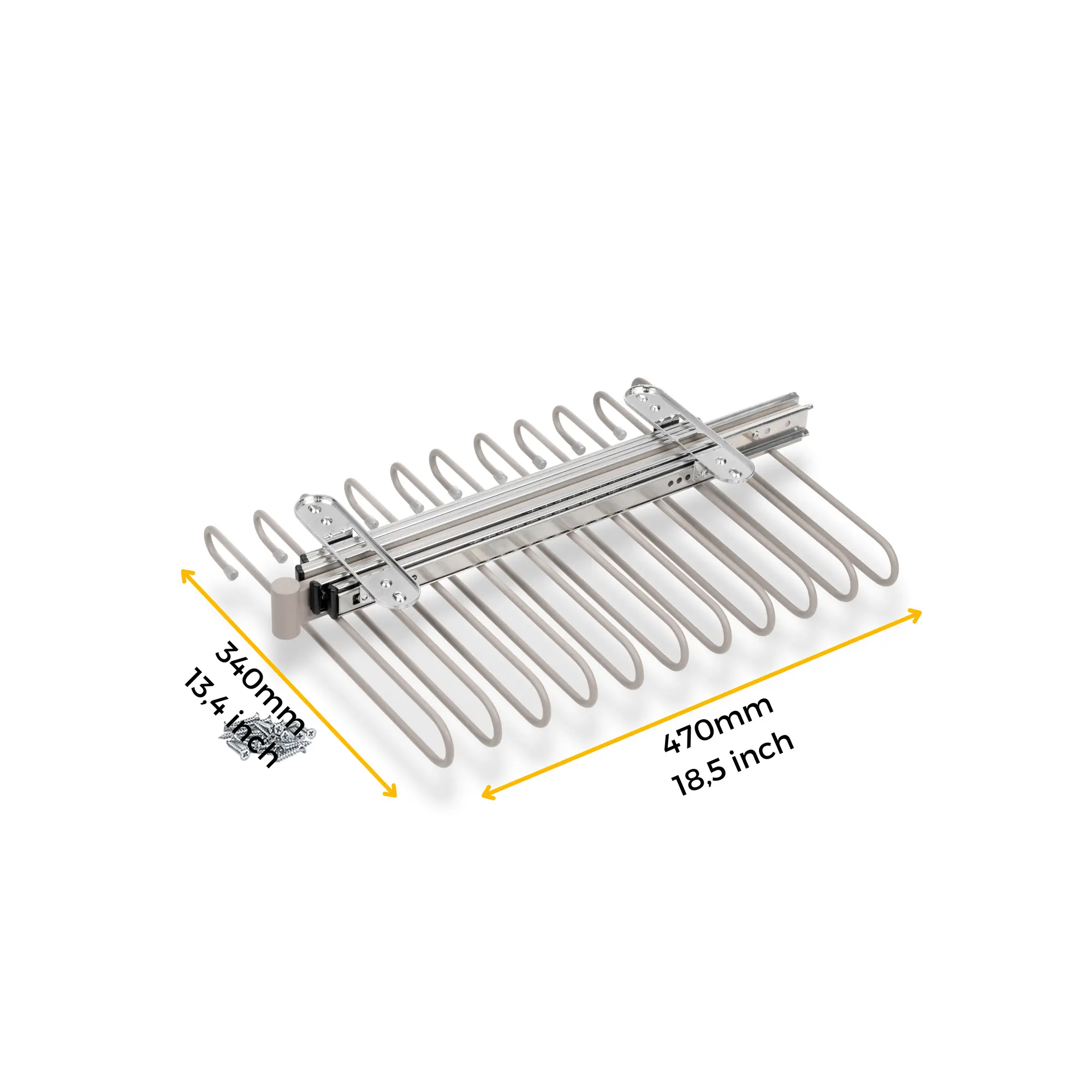 Pantalonero antideslizante de fijación - 2