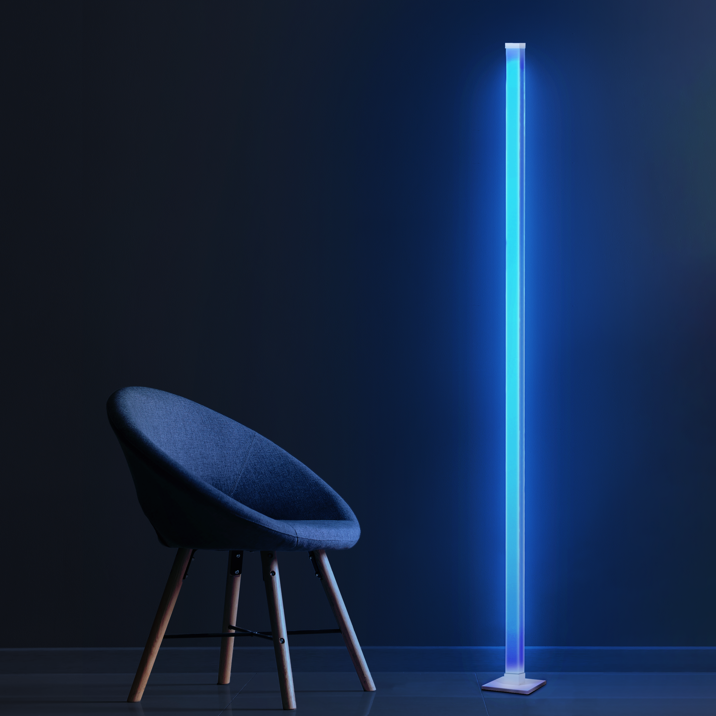 Lampa podłogowa Magical z pilotem RGBW Goldlux - 6