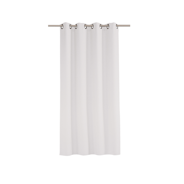 Zasłona Gita biała 140 x 280 cm na przelotkach Inspire