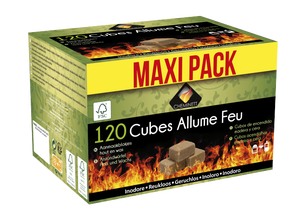 Allume-Feu Cheminée Pour Barbecue - Démarreur Charbon Acier Galvanisé CMLLING