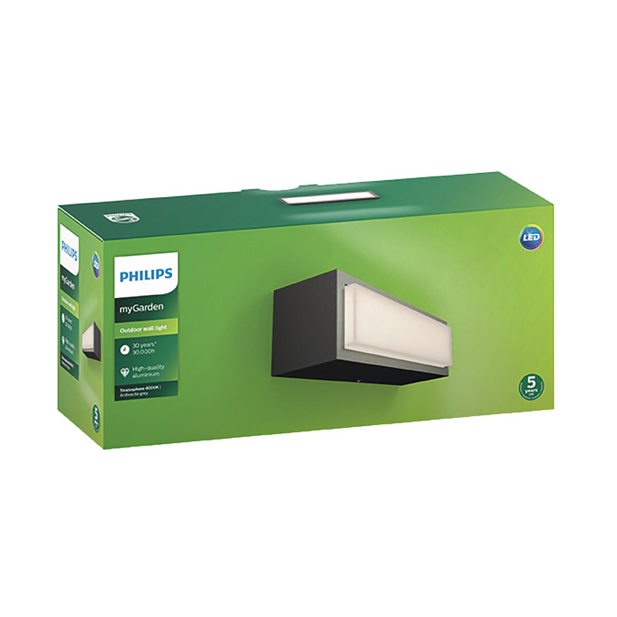 Plafoniera LED Stratosphere grigio IP44 bianco naturale PHILIPS - 5