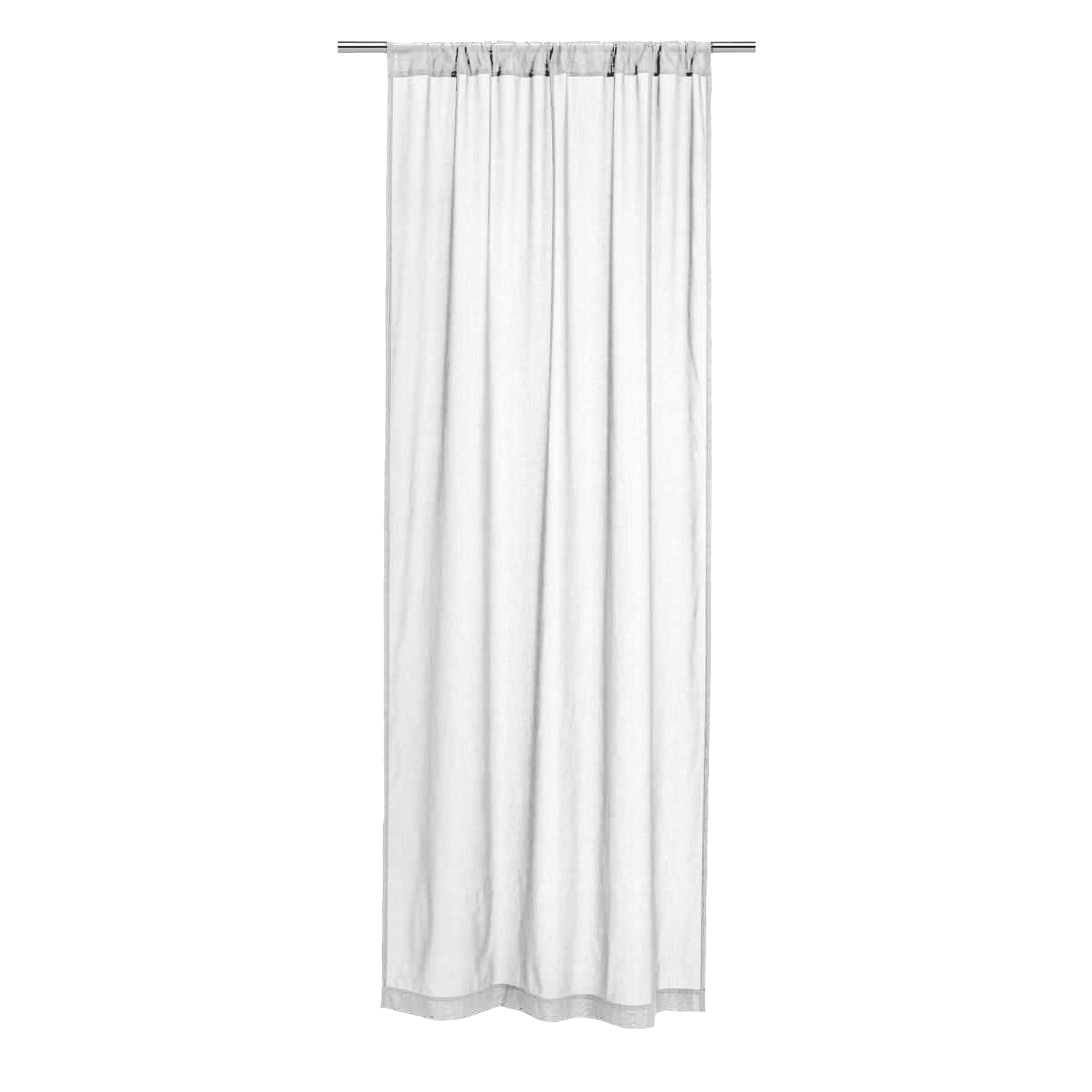 Cortinado fita e/ou presilha Taylor 200x270cm branco - 18