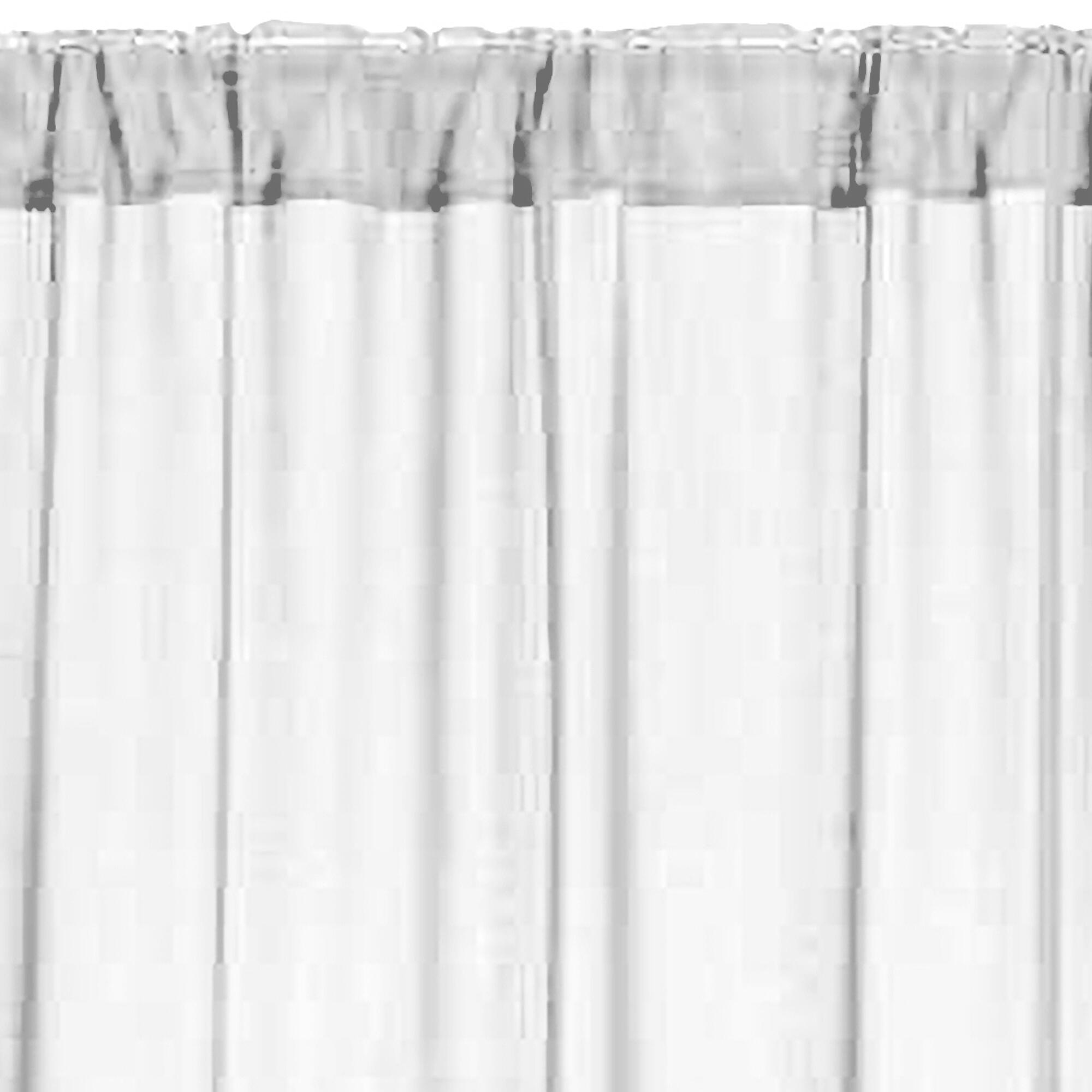 Cortinado fita e/ou presilha Taylor 200x270cm branco - 9