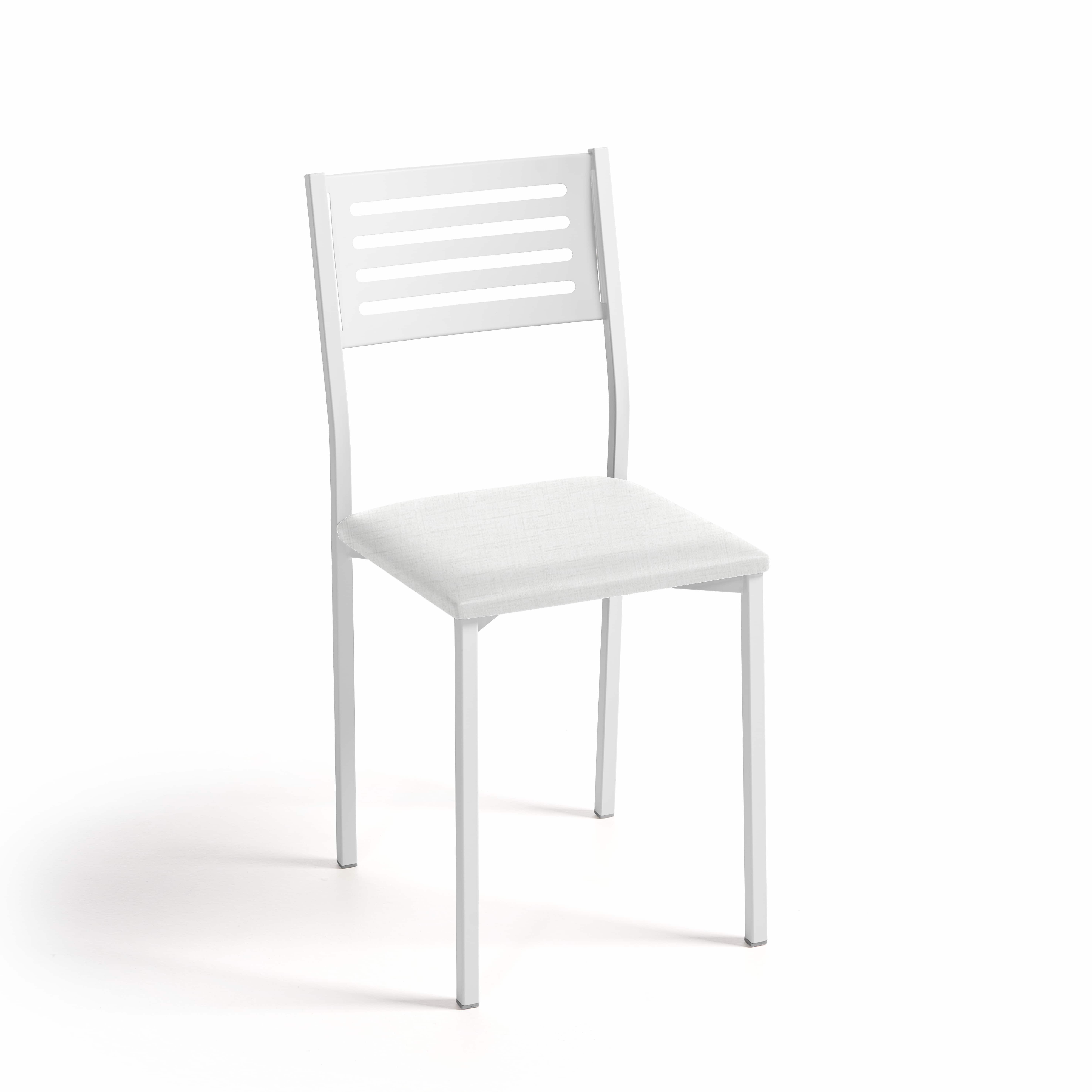 Silla de cocina kelsa de aluminio michigan nieve 38x86x47cm