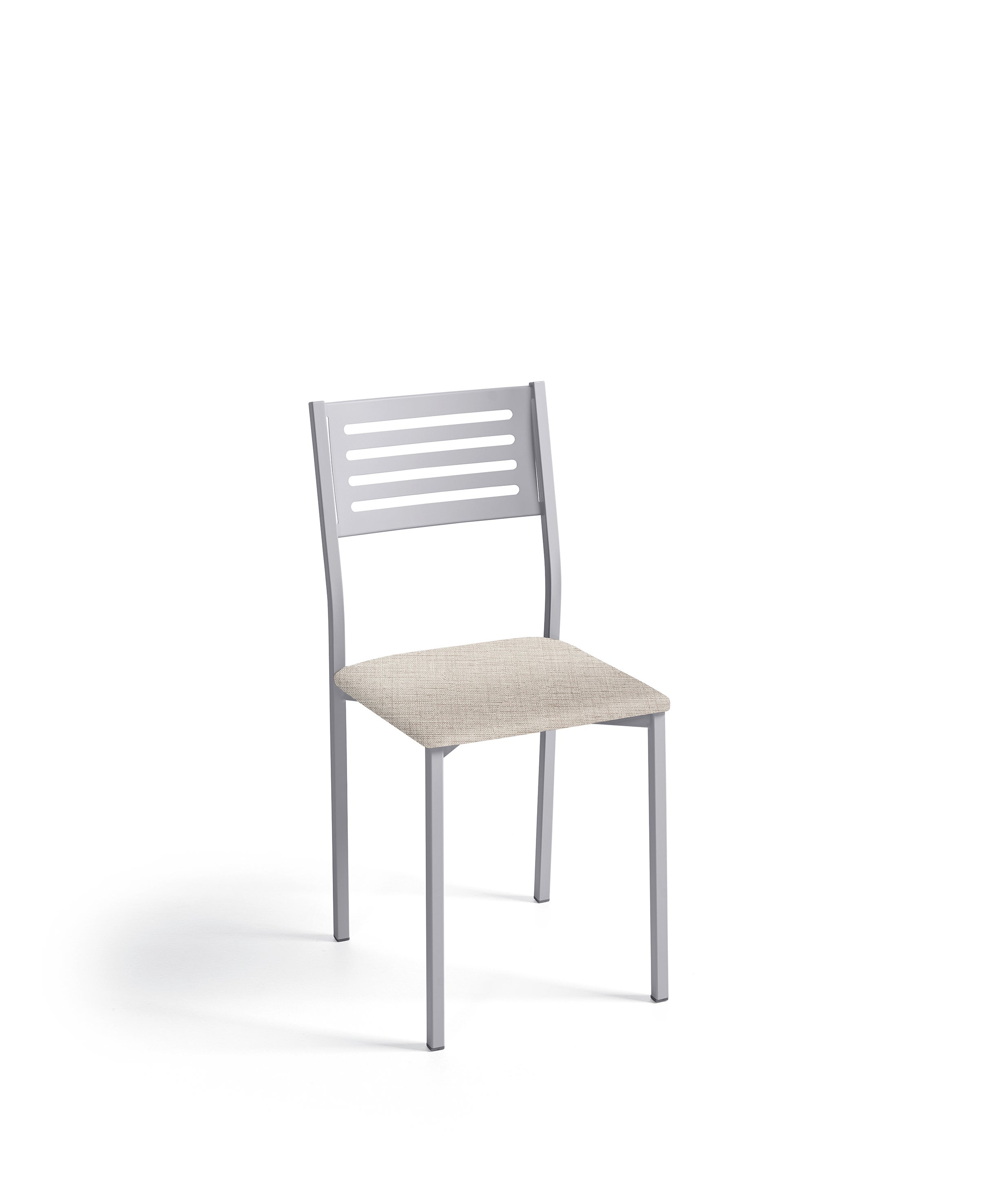 Silla de cocina kelsa de aluminio michigan piedra 38x86x47cm