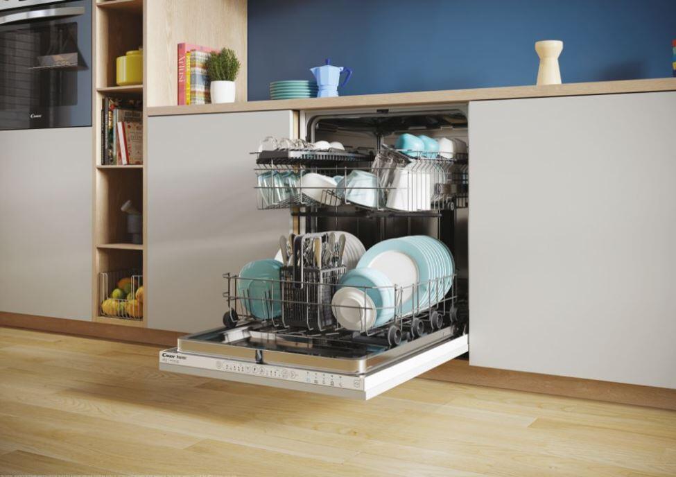 Lave vaisselle intégrable l.60 cm 13 couverts CANDY Rapidò CS3E6LOW - 2