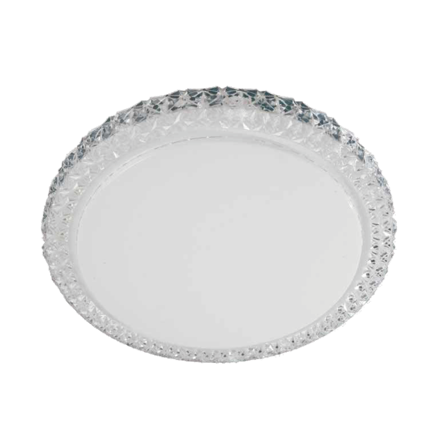 Plafon Diamond biały śr. 30 cm LED Inspire