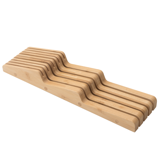 Porta-faca para gaveta bambu 39x10x5,3 cm Delinia Kyoto