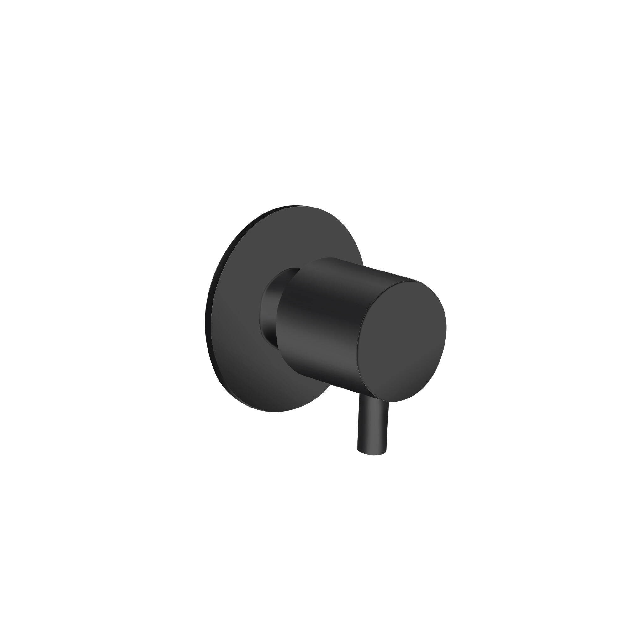 Distribuidor empotrado 4 salidas maier look negro mate