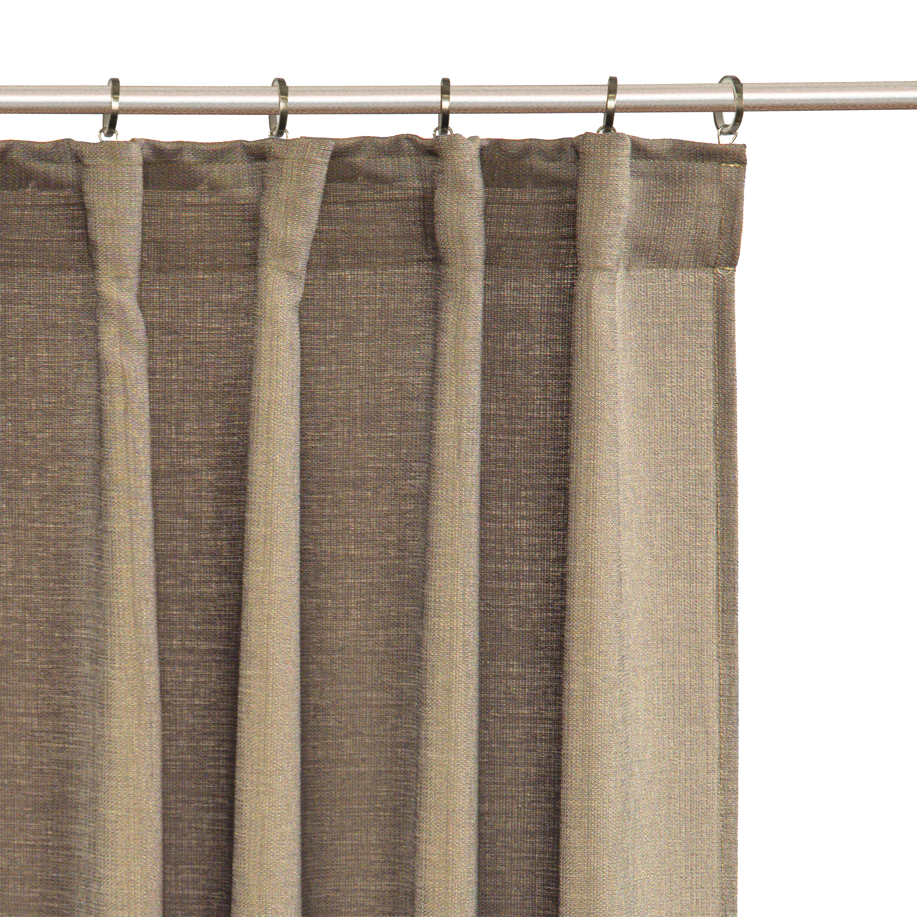 Zasłona Gita trench bezowa 200 x 280 cm na taśmie Inspire - 12