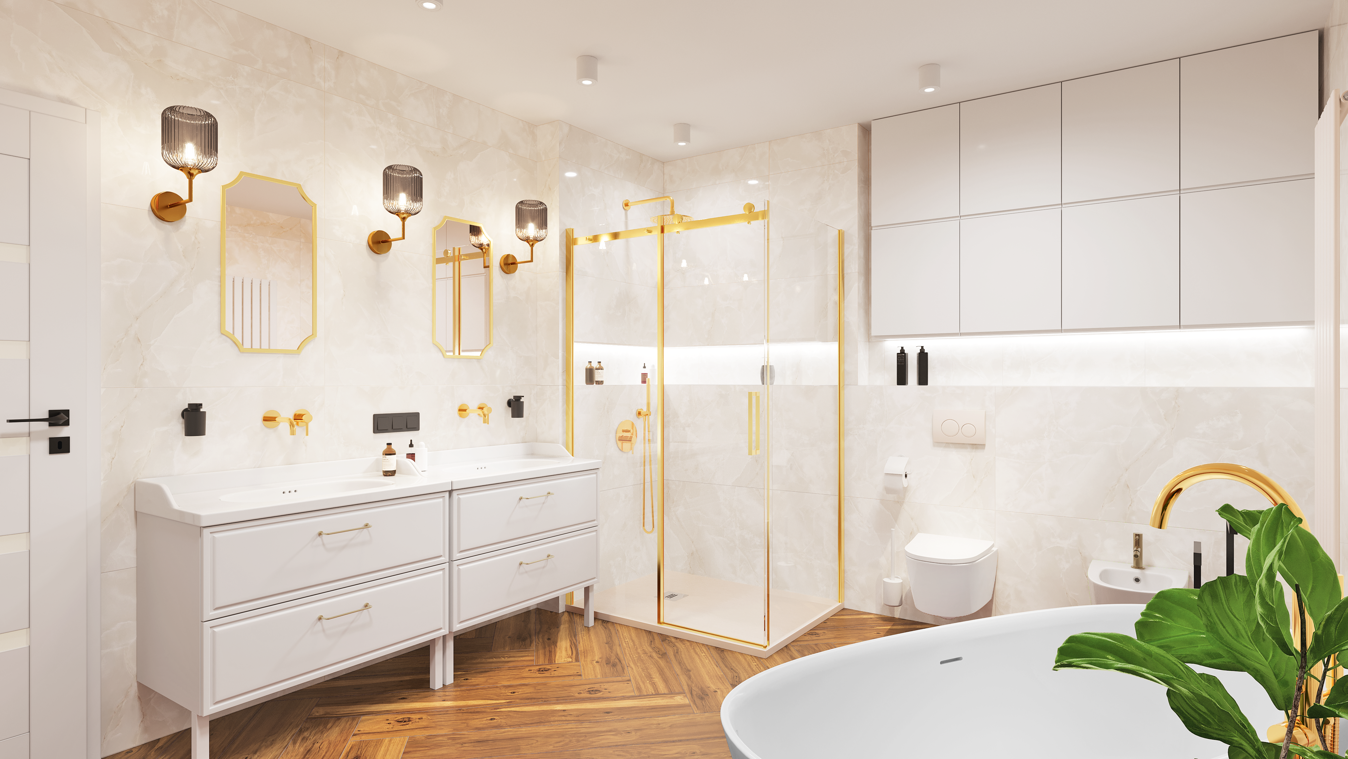 Umywalka meblowa Charm 91 x 49 Sensea - 3