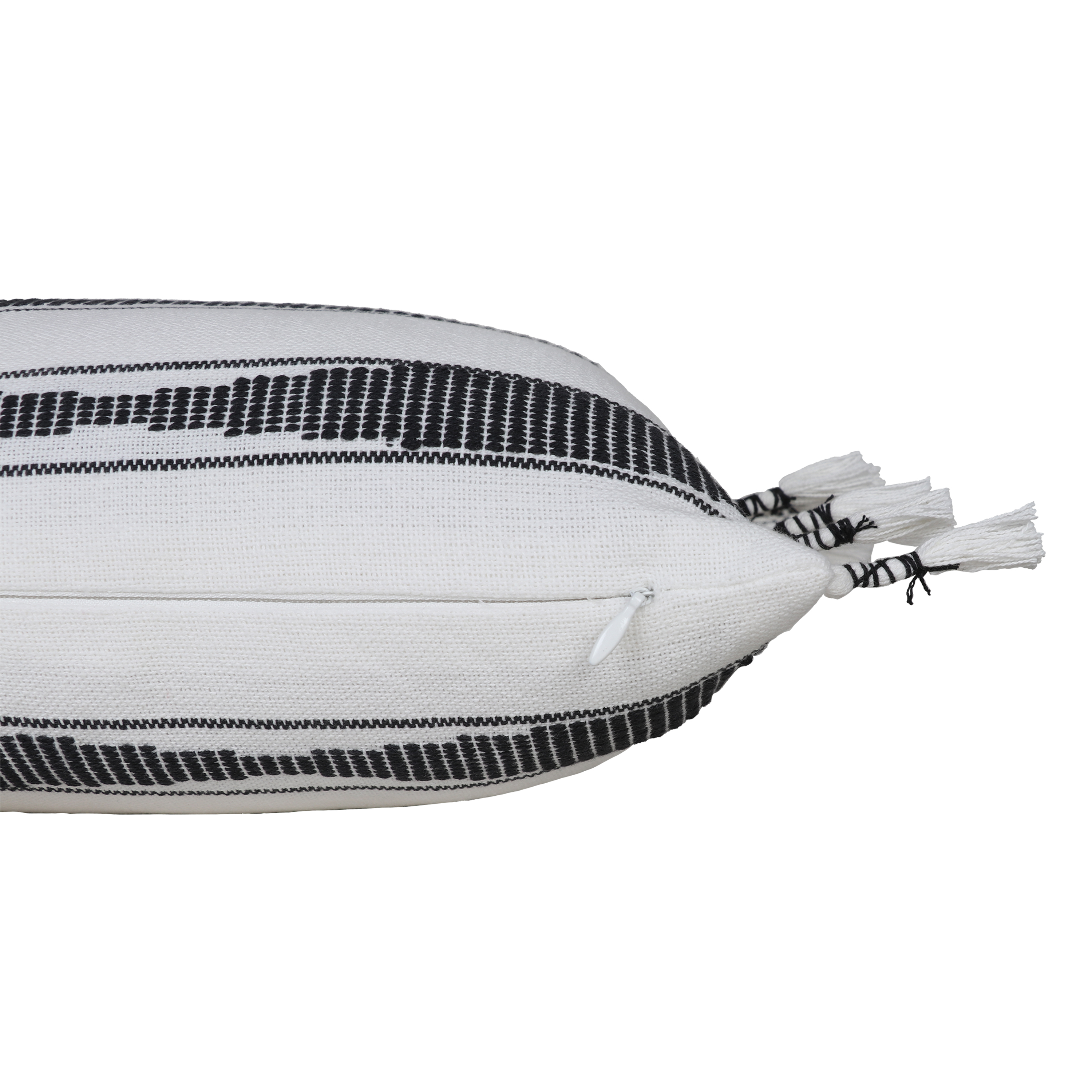 Almofada Jayan 30x50 cm branco e preto - 5
