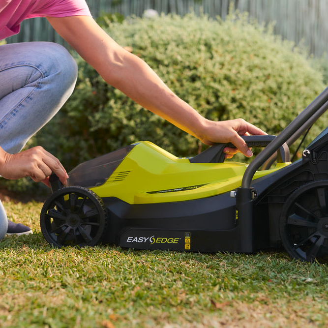 Tondeuse sur batterie RYOBI ONE+ OLM1833B 18V, l.33 cm, sans batterie - 7