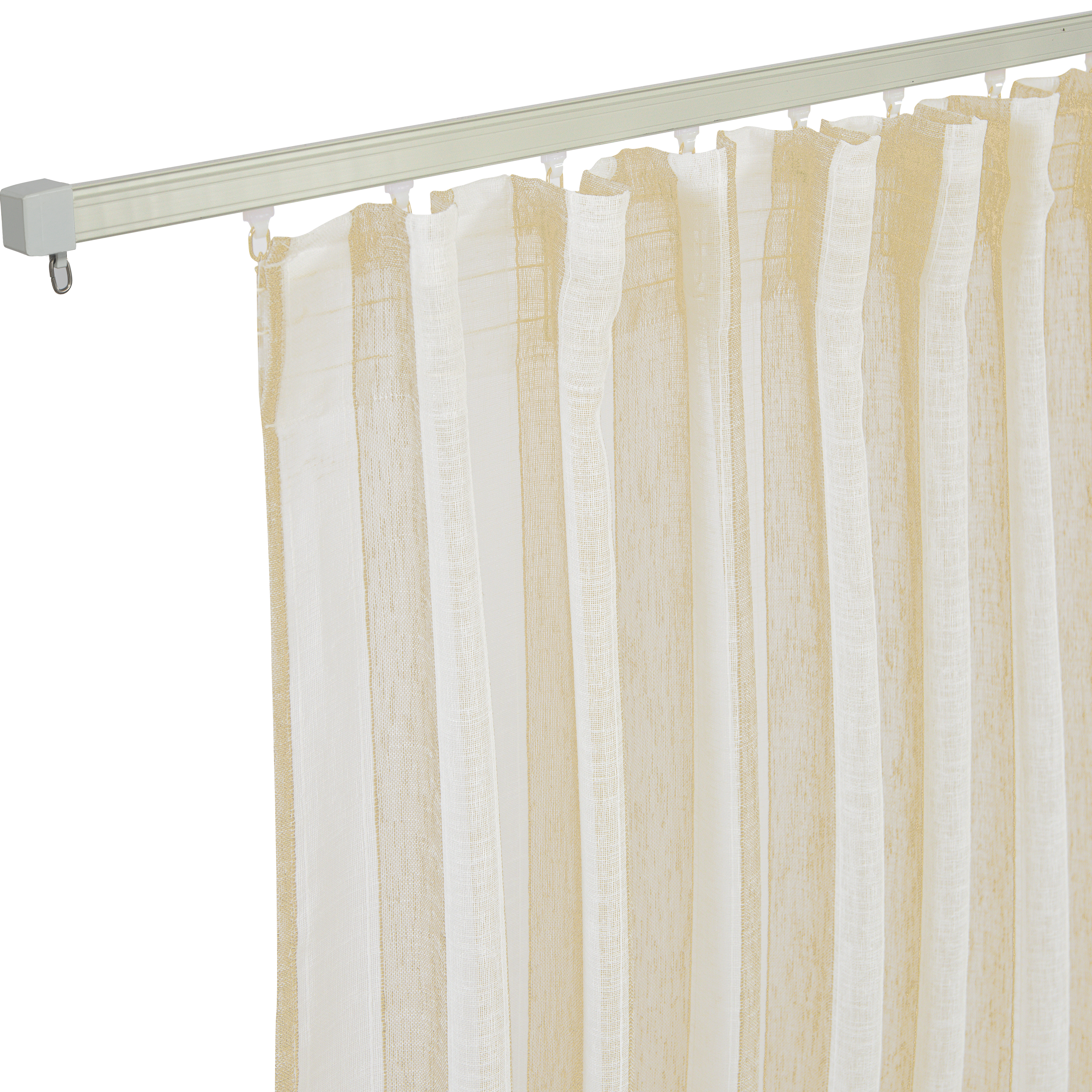 Firana na taśmie Tamara 200 x 280 cm biało-beżowa Inspire - 4