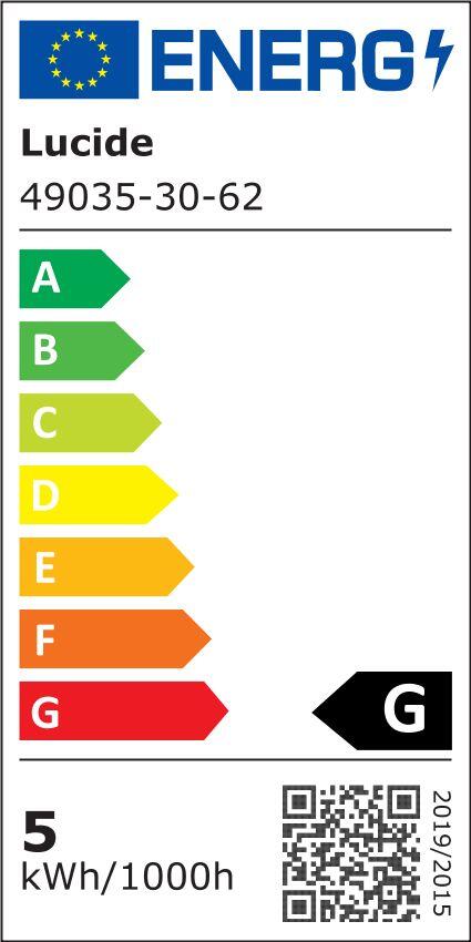 Ampoule led décorative, tube E27, 380lm, blanc très chaud, dimmable - 4