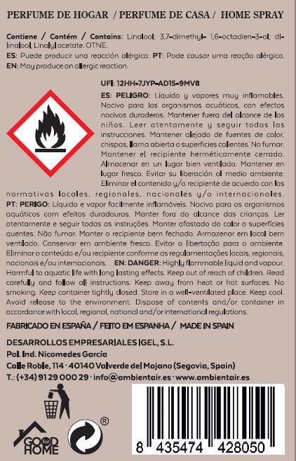 Ambientador spray 500ml DARK AMBER - 6