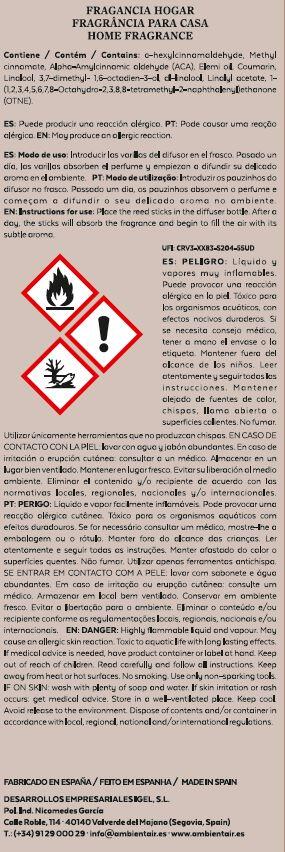 Ambientador mikado Dark amber 100ml - 4