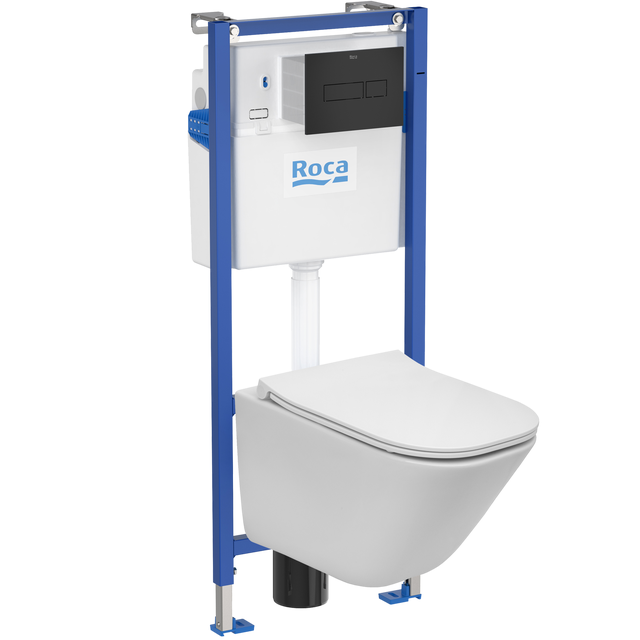 Zestaw podtynkowy WC Cassandra z powłoką Maxi Clean Roca