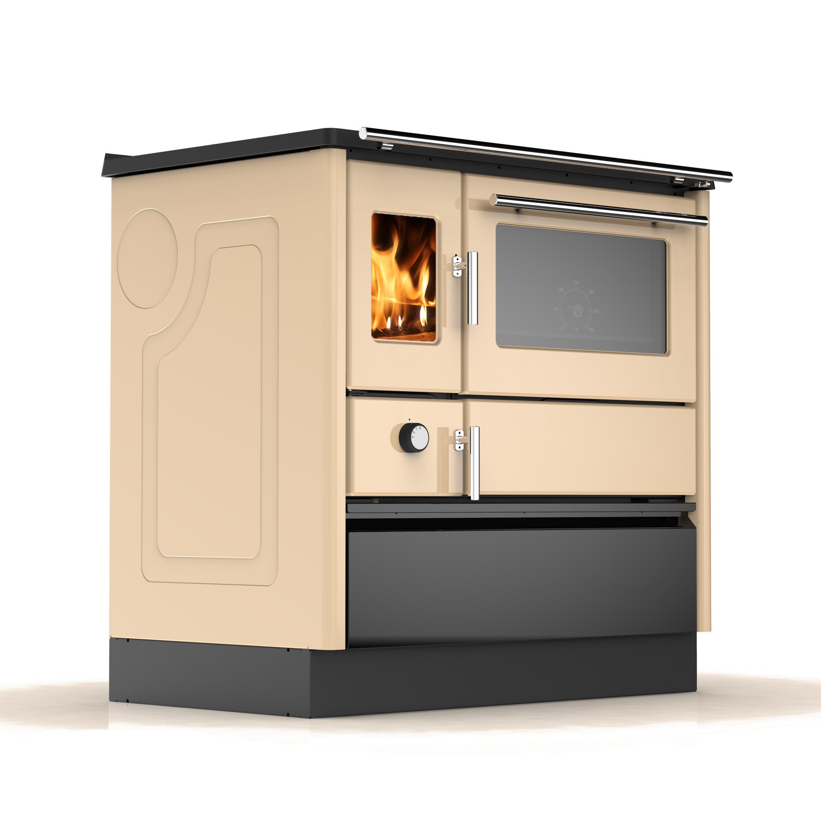 Cocina de leña eider cocina iron classic de 10.08 kw