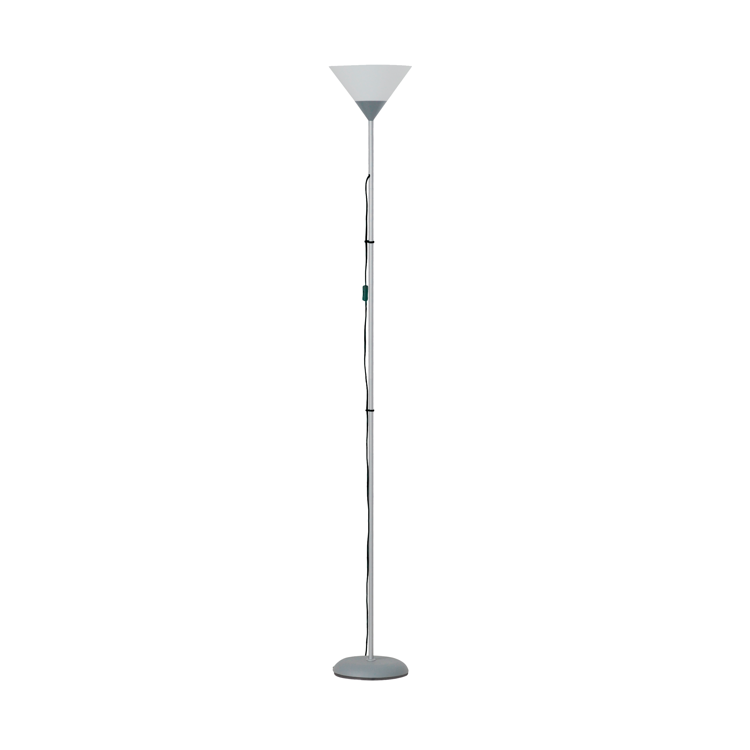 Lampa podłogowa Basic srebrna E27 - 4