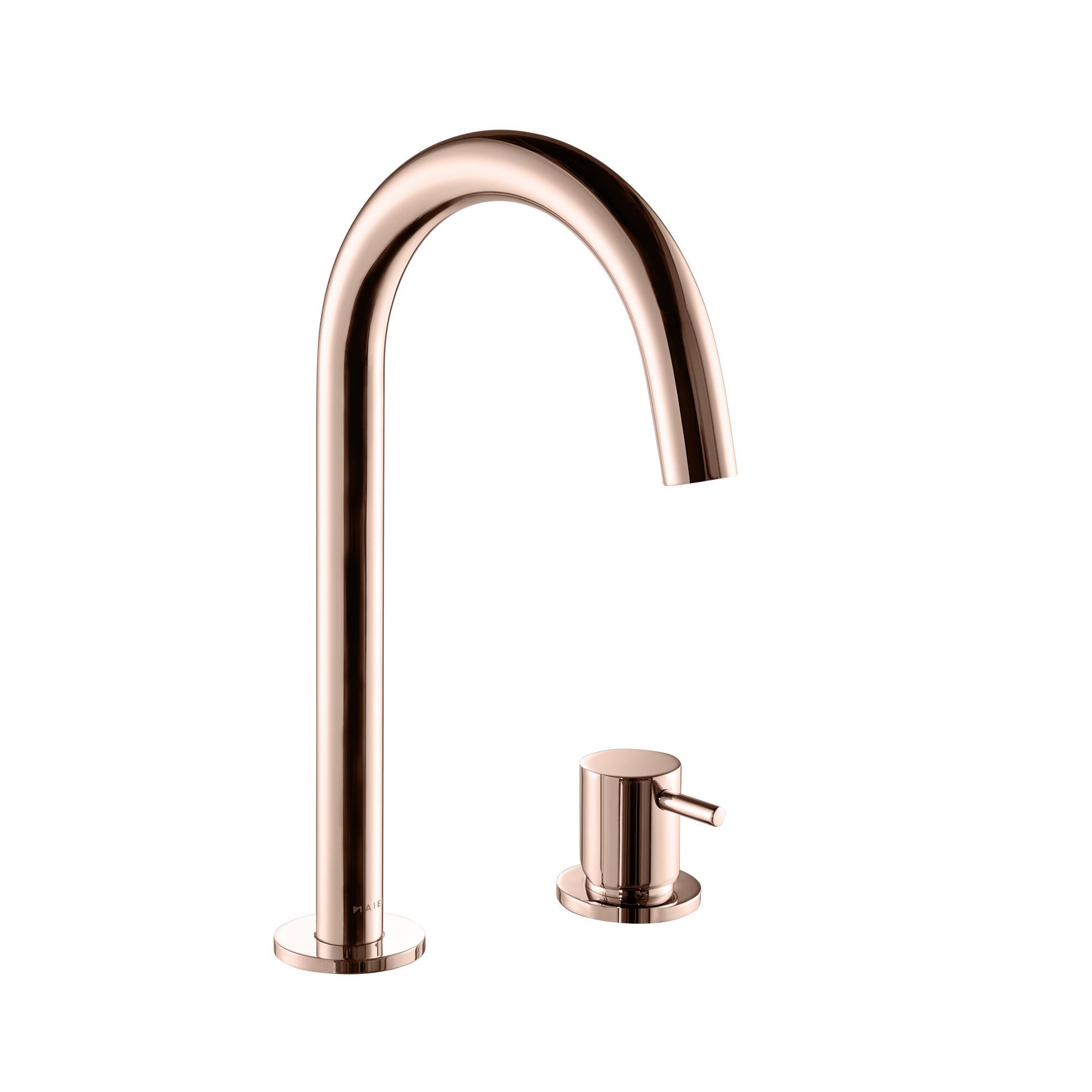 Grifo lavabo maier look oro rosa