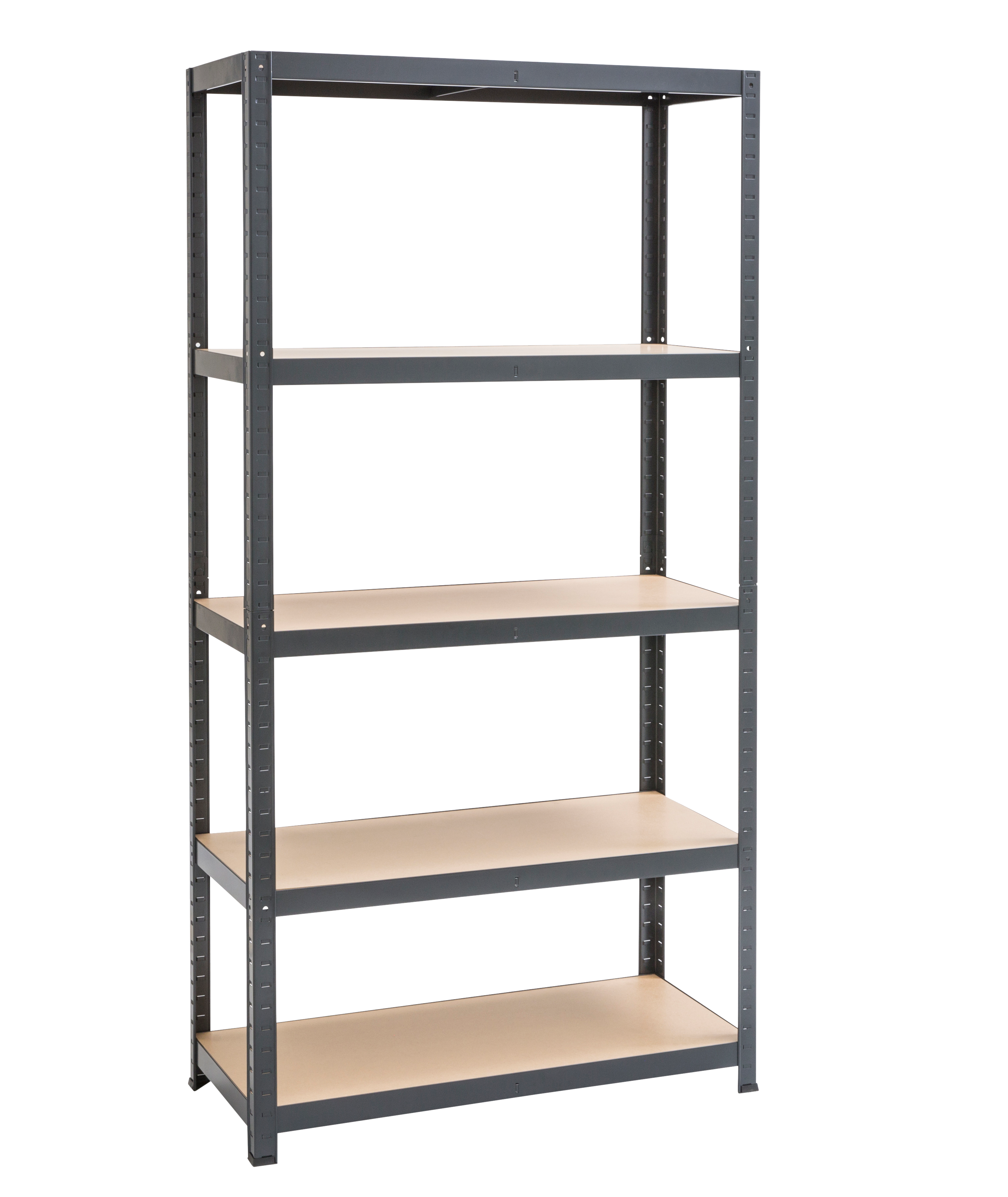 Regał metalowy 175 kg 180 x 90 x 40 cm 5P Spaceo