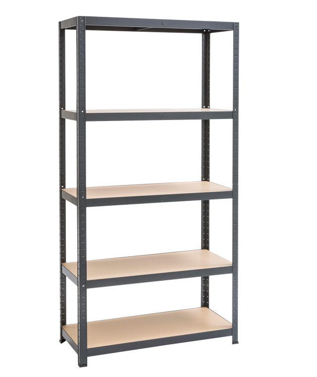 Regał metalowy 175 kg 180 x 90 x 40 cm 5P Spaceo