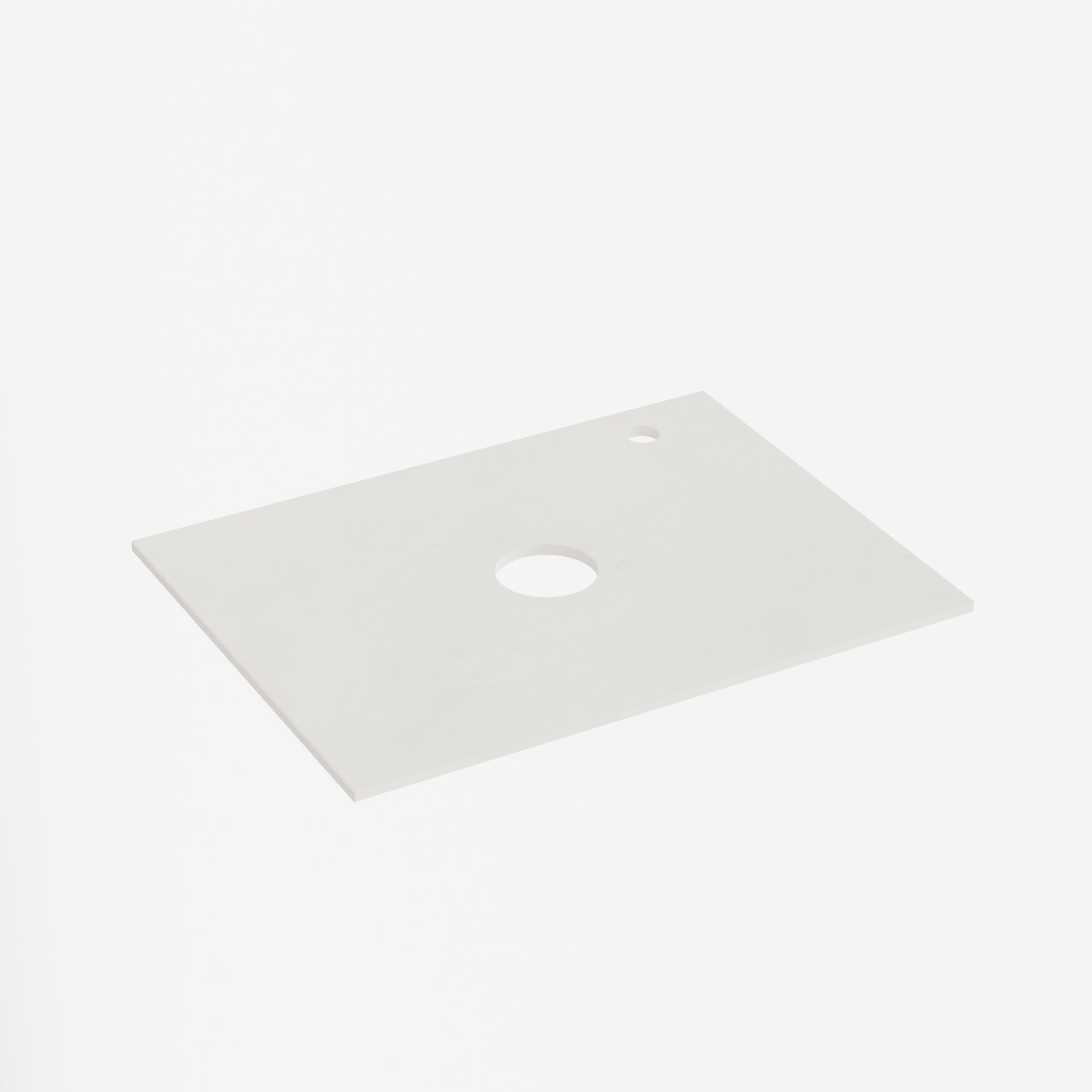 Encimera lavabo dekton blanco roto 61x46x1.2 cm