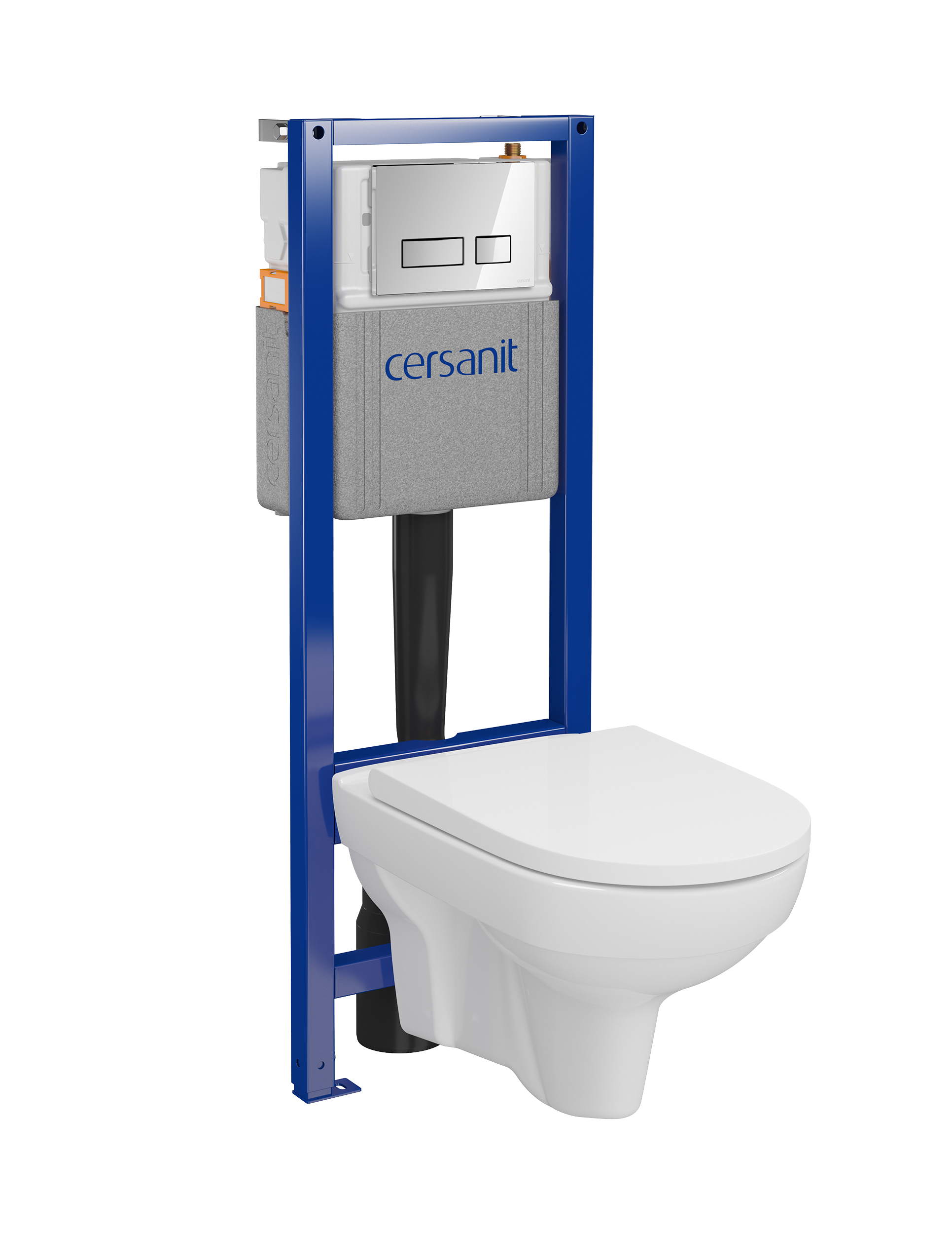 Zestaw podtynkowy WC Lupi Chrom Cersanit