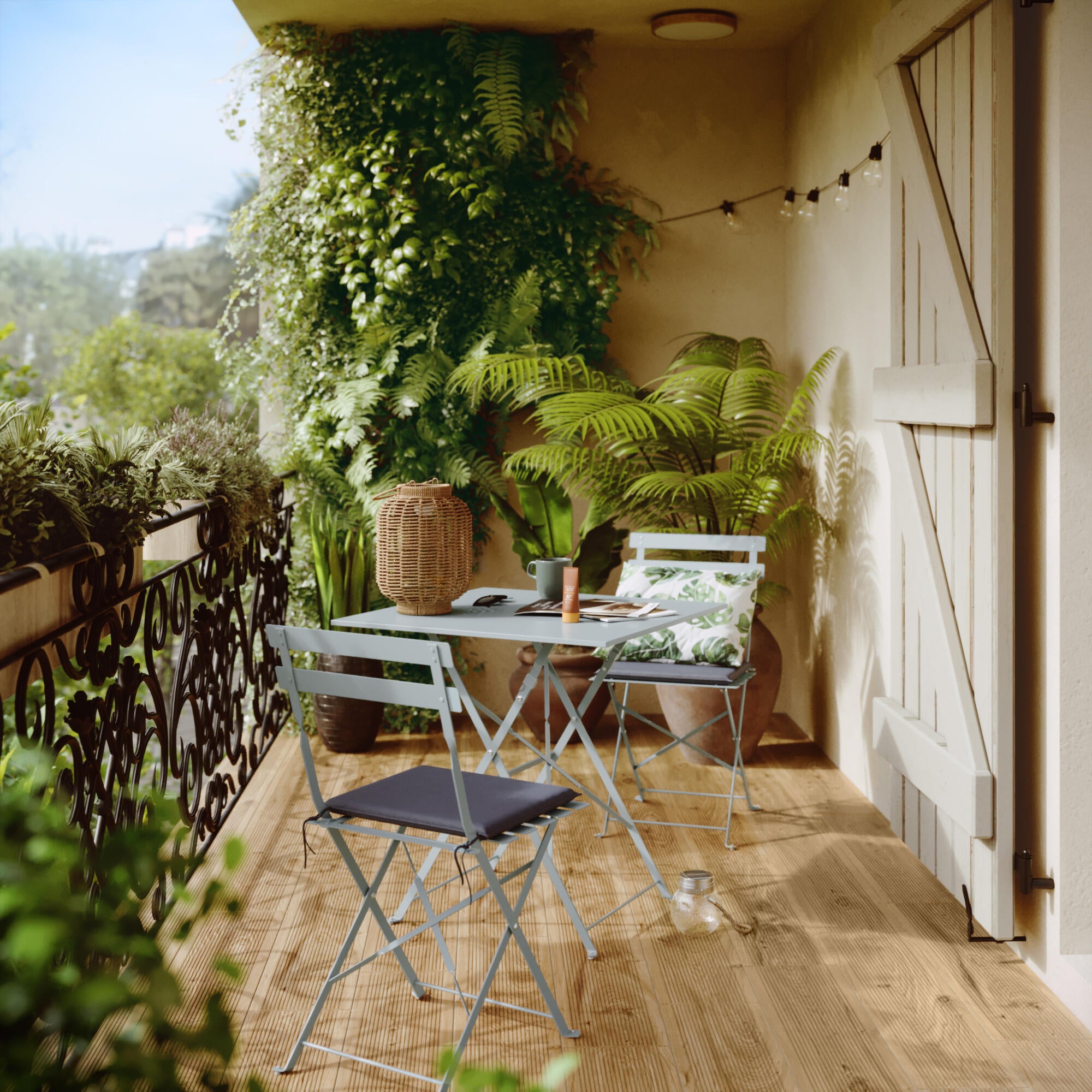 Plafón de exterior e interior INSPIRE Shinrin 1200lm 4000K madera - 7