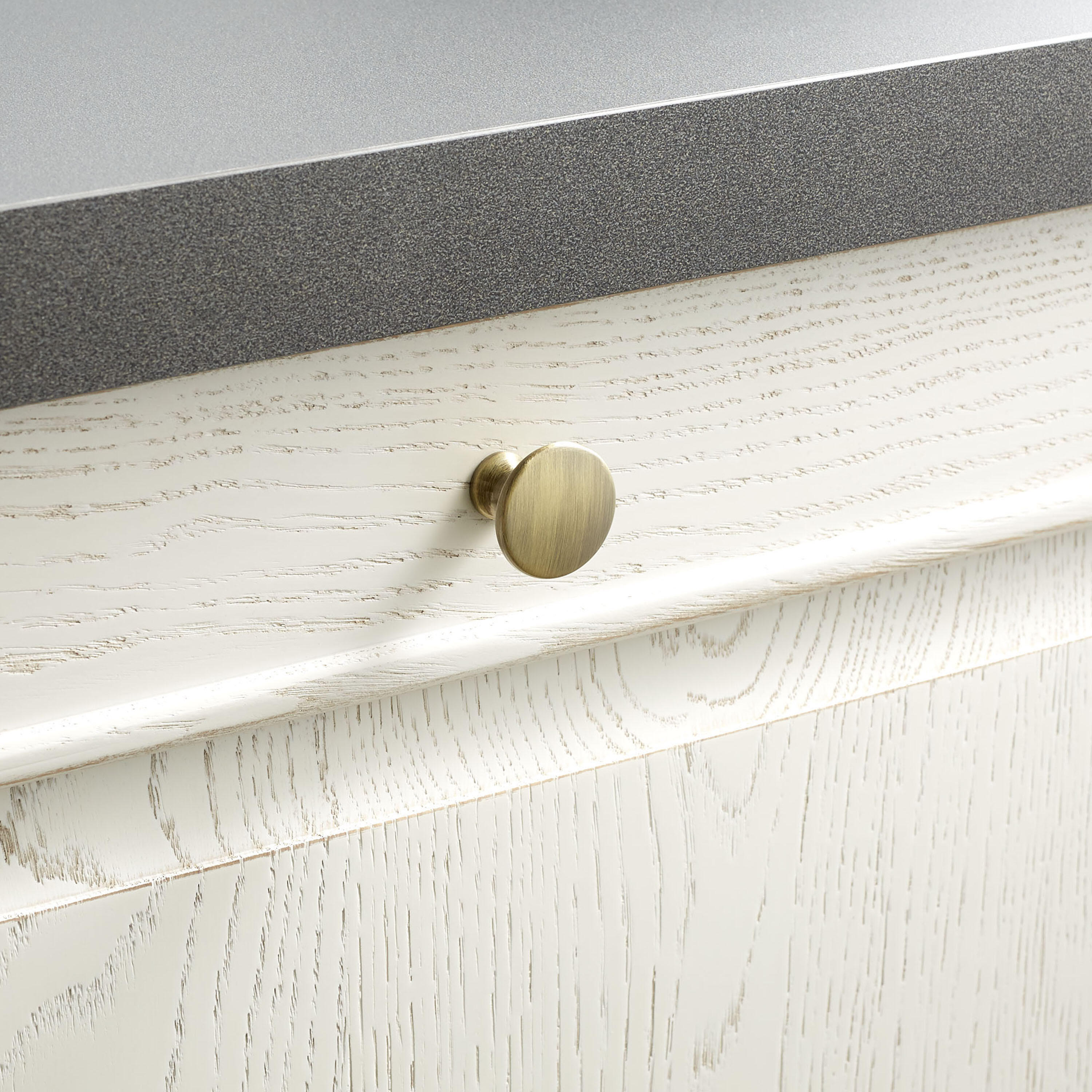 Pomolo per mobili INSPIRE anais in zama dorato ottonato  Ø 25 mm - 4